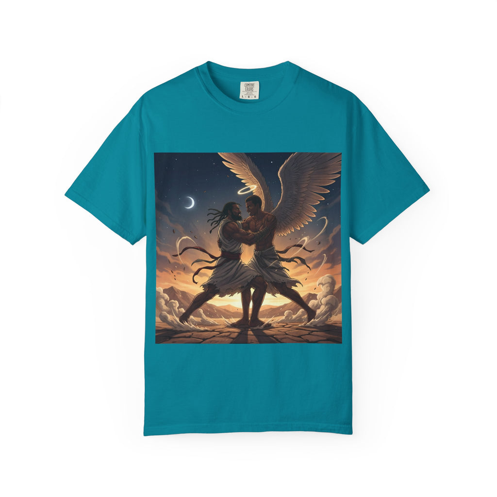 Jacob Wrestling Angel