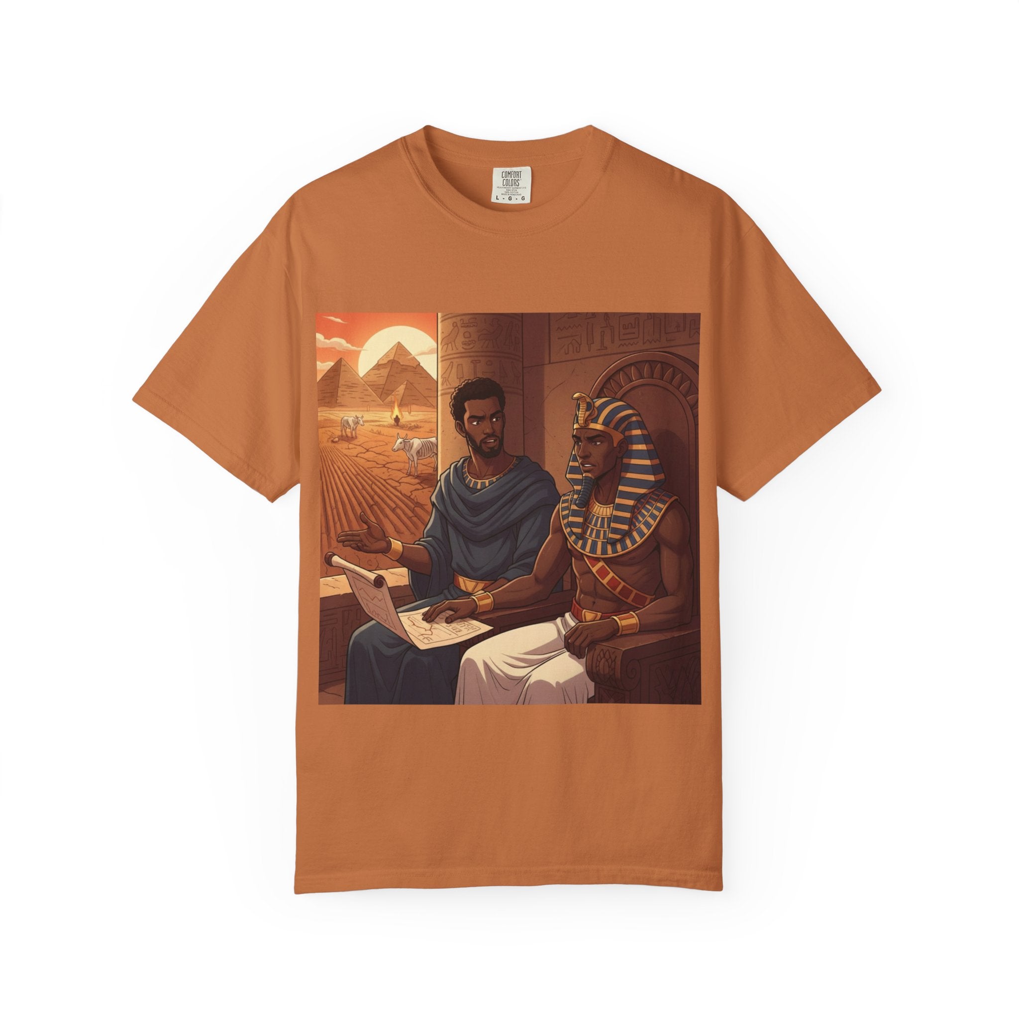 Joseph Talking with Pharoh