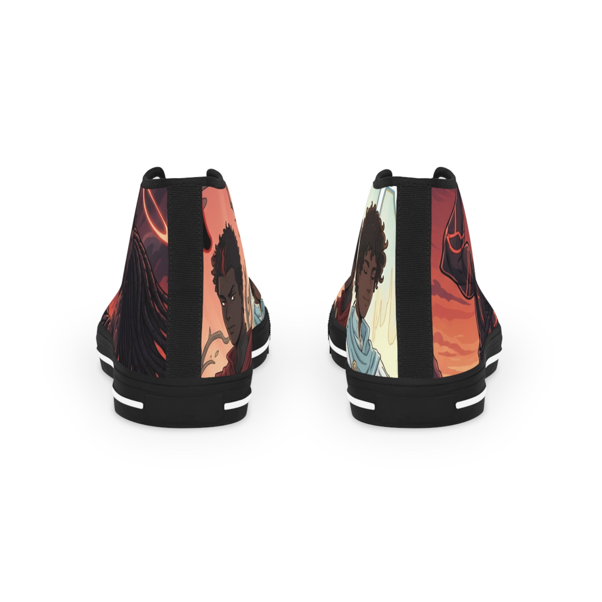 Cain Vs Abel high top sneakers.