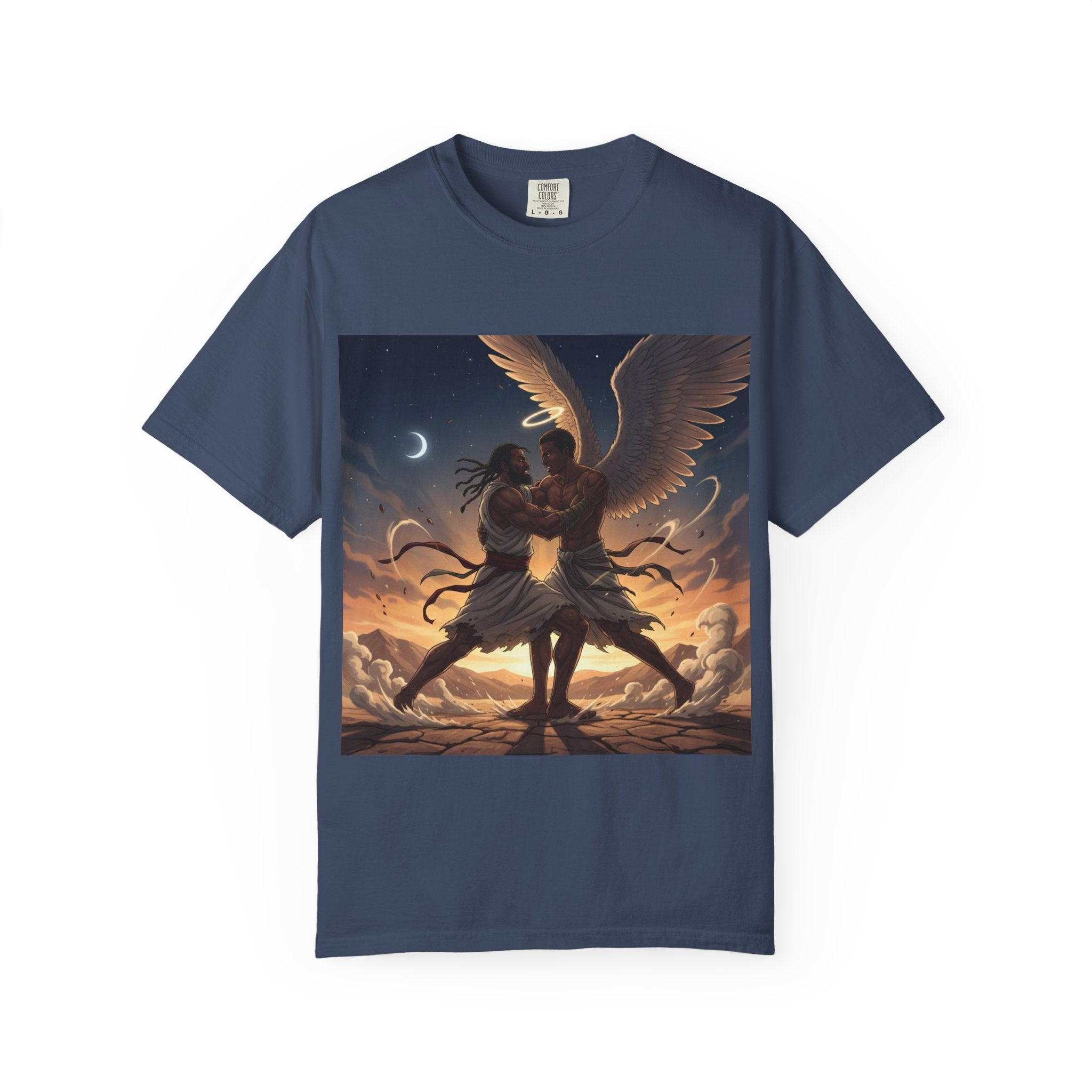 Jacob Wrestling Angel