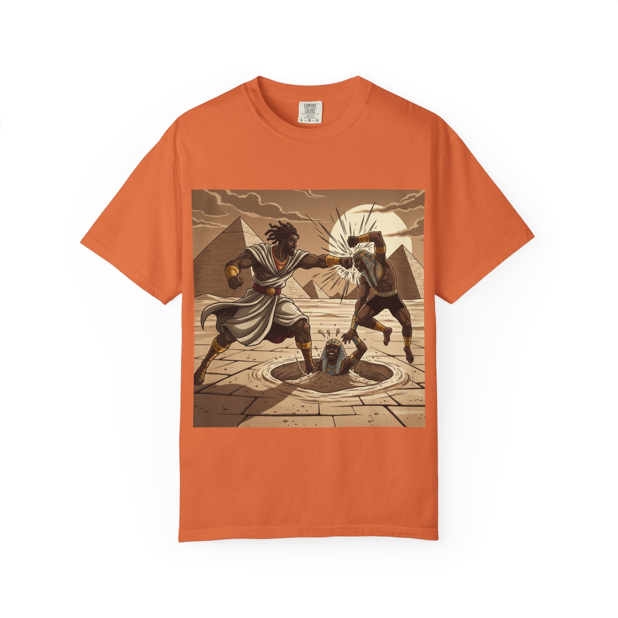 Moses Beating Egyptian