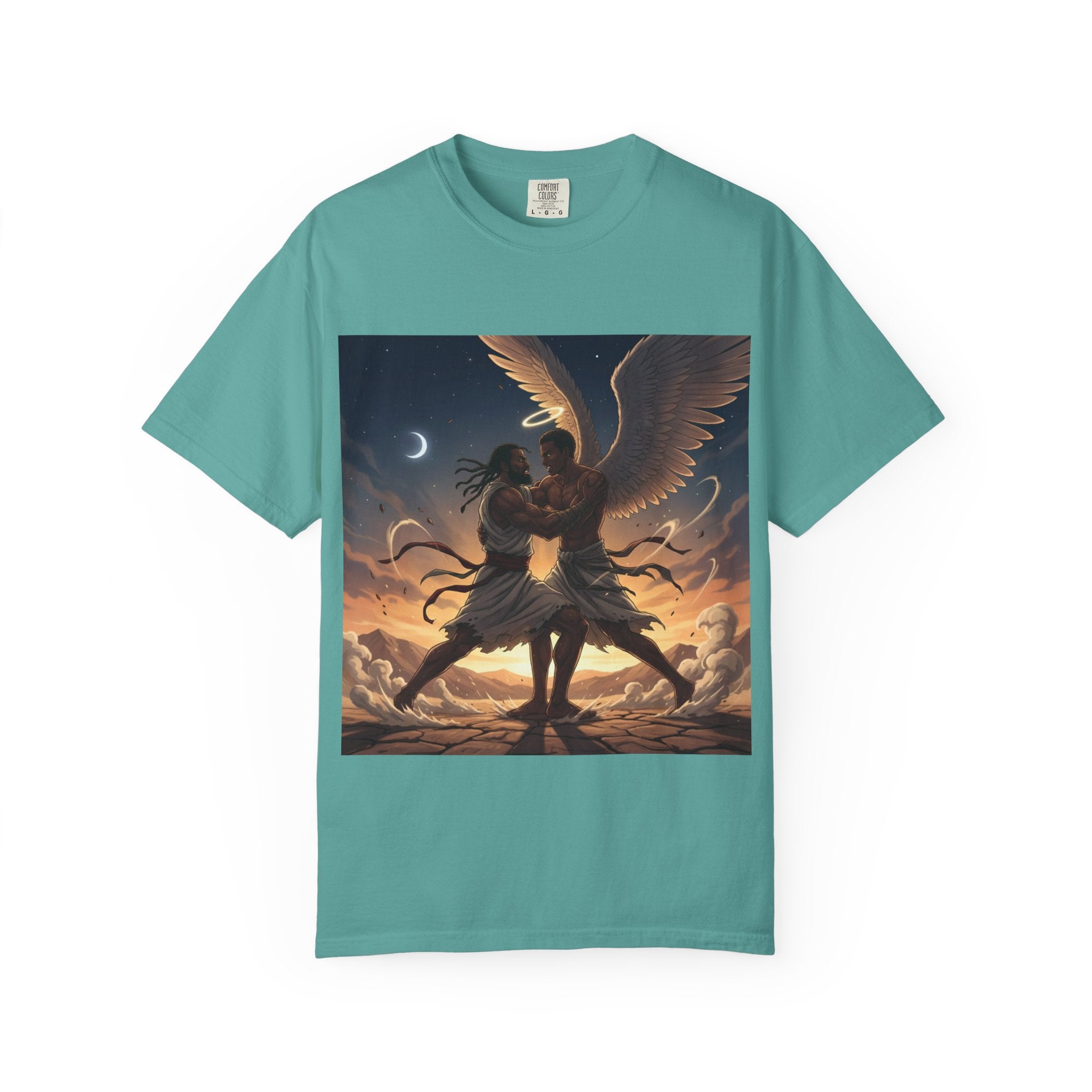 Jacob Wrestling Angel