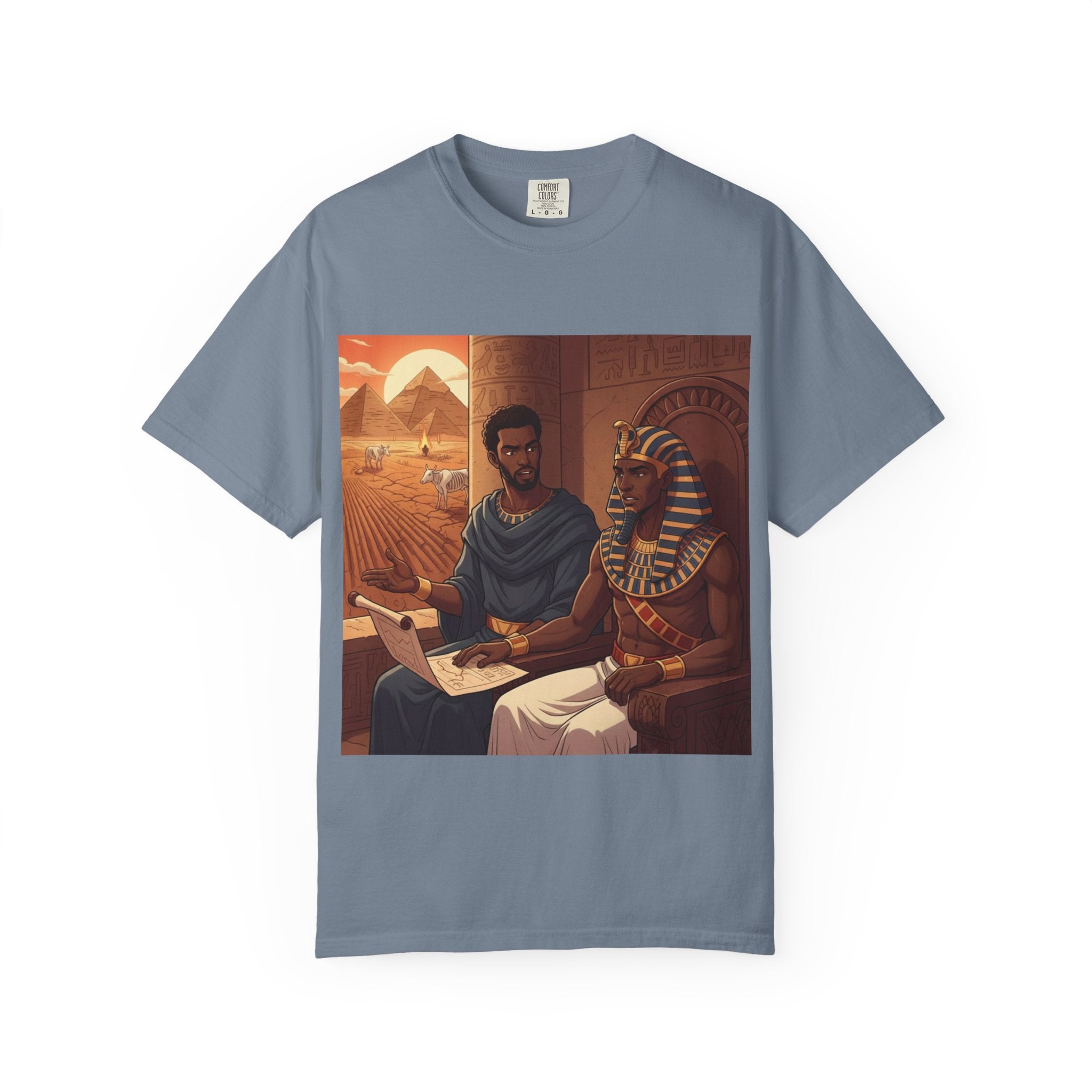 Joseph Talking with Pharoh