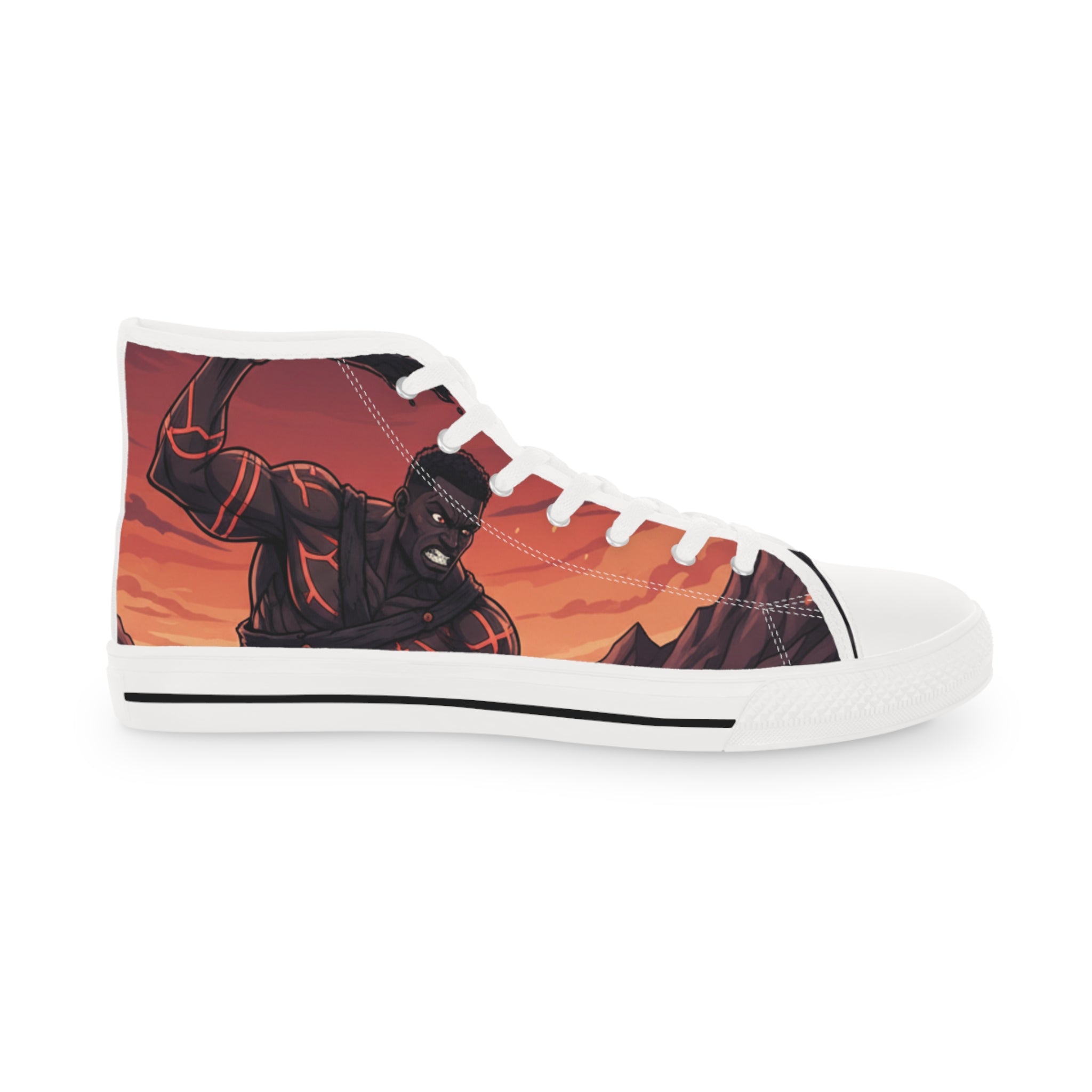 Cain Vs Abel high top sneakers.