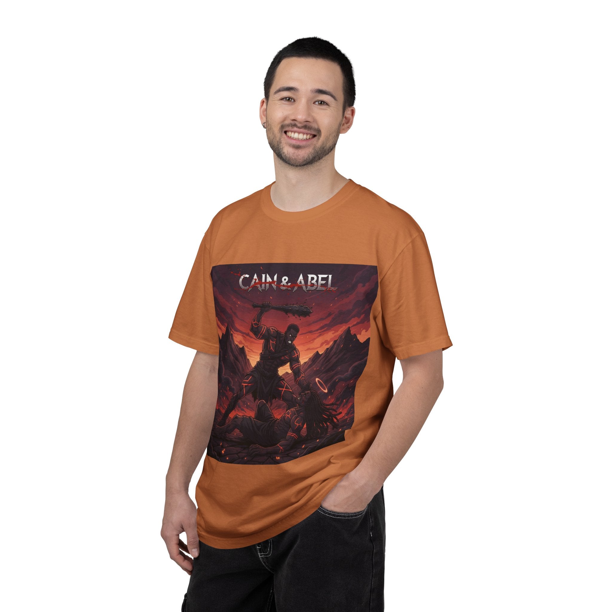 Cain Murdering Brother Abel