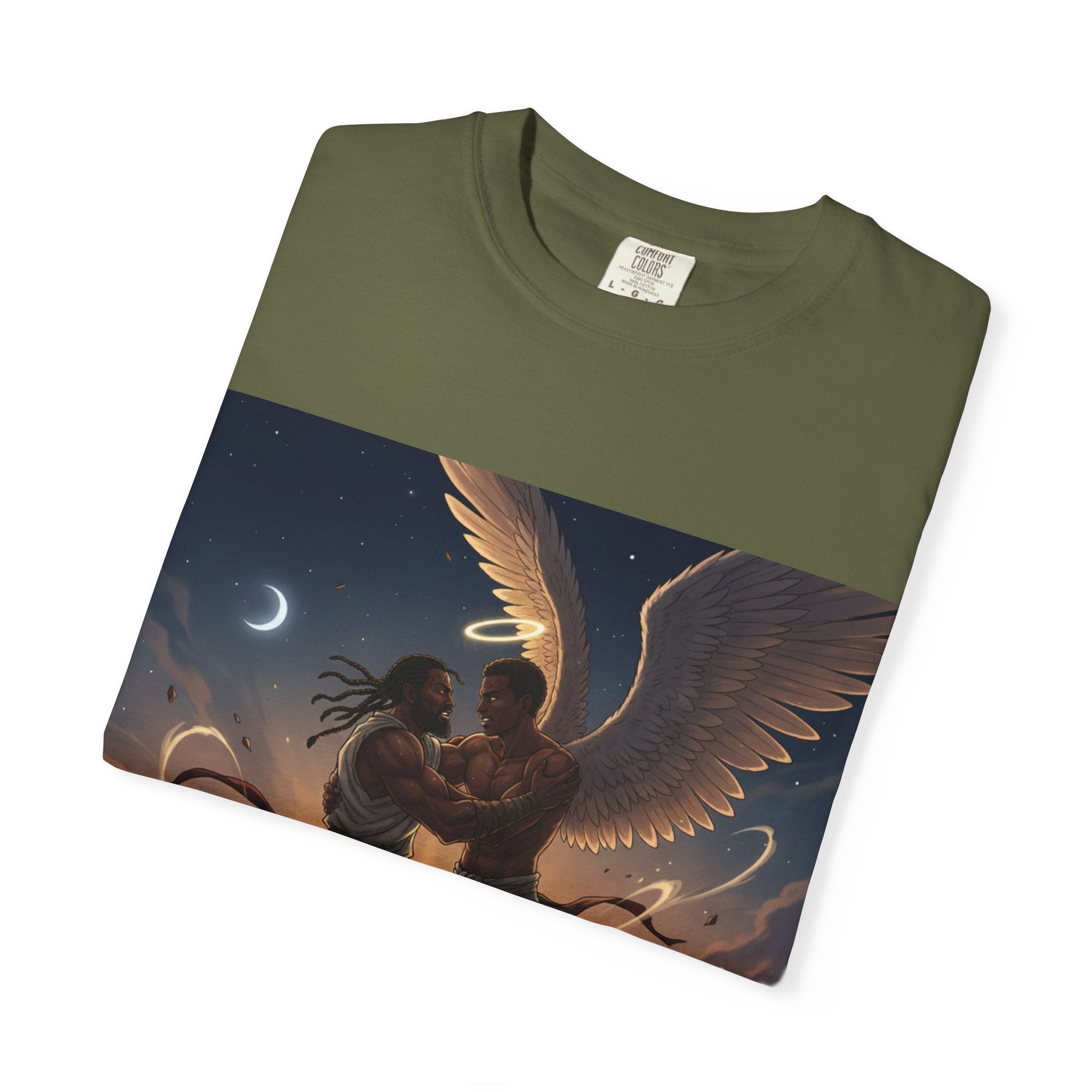 Jacob Wrestling Angel