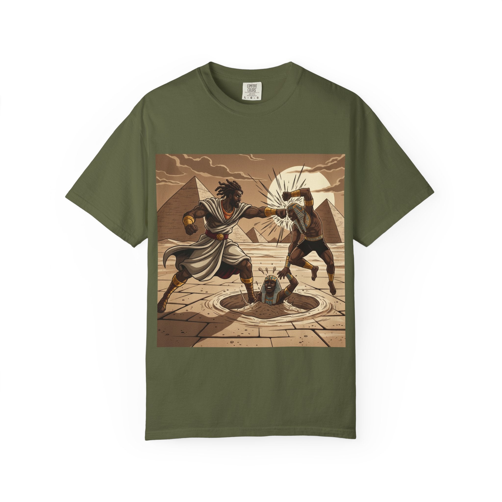 Moses Beating Egyptian