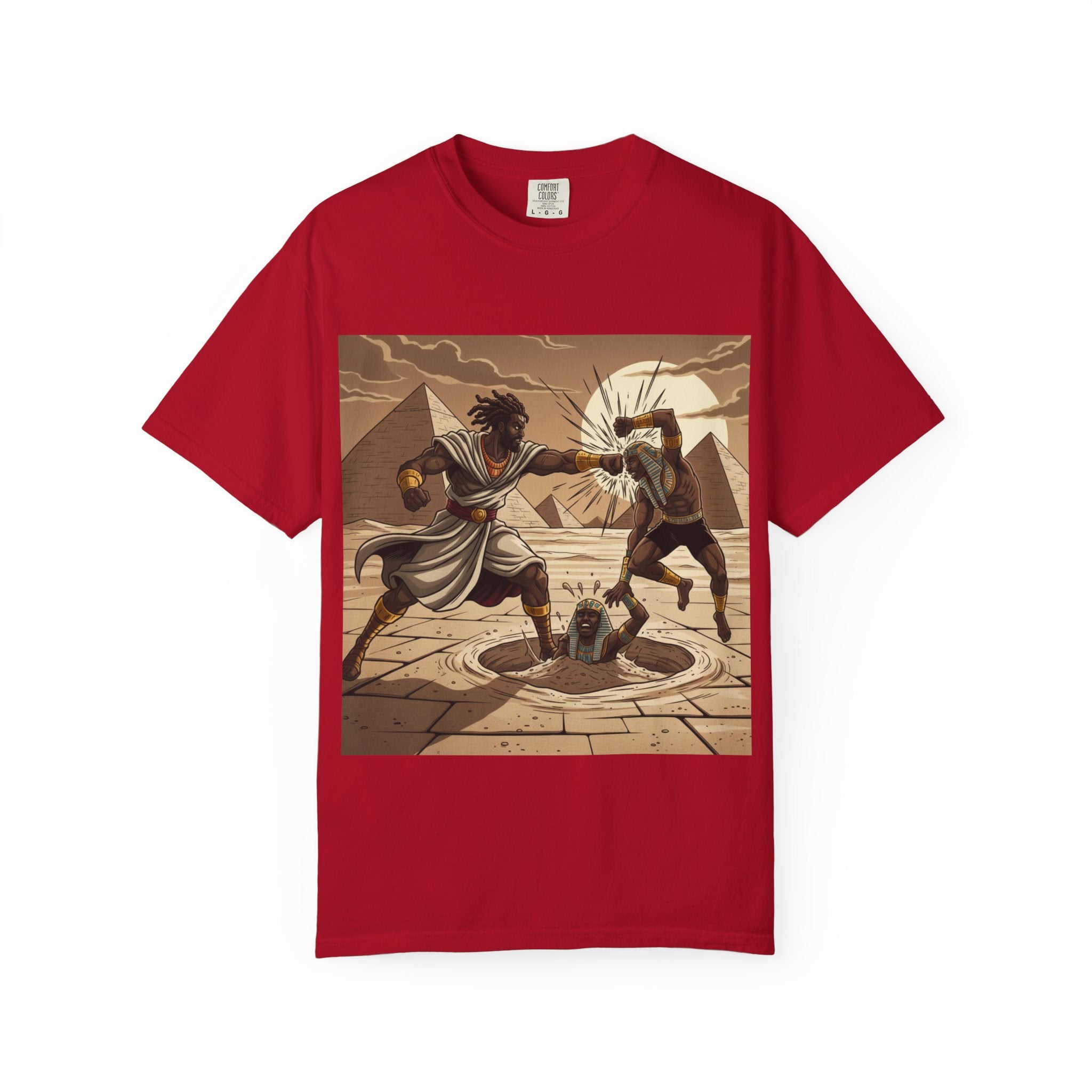 Moses Beating Egyptian