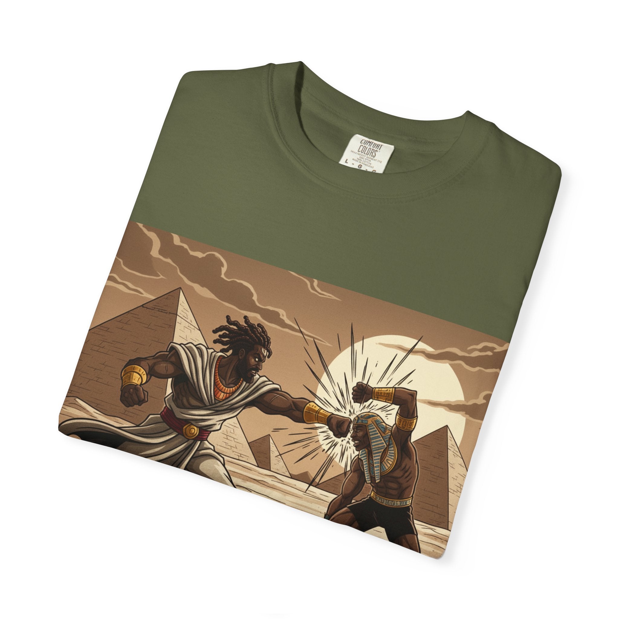 Moses Beating Egyptian