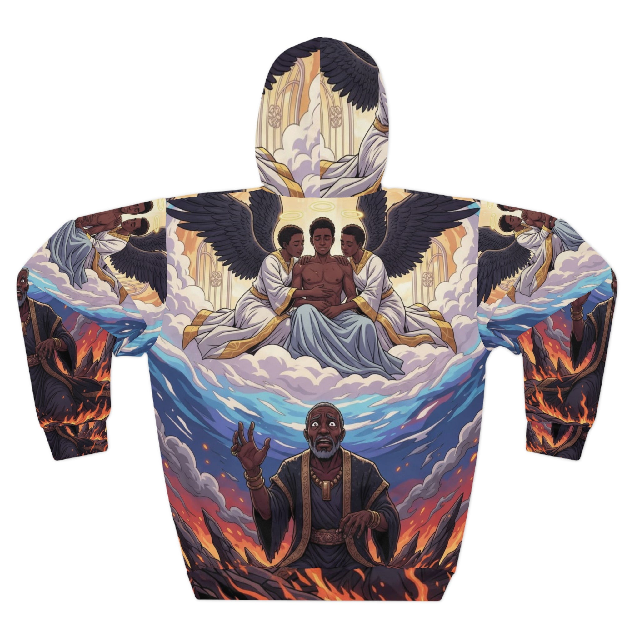 Lazarus and the rich man - All-Over Print Hoodie