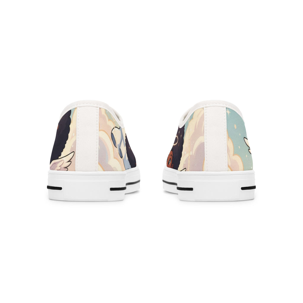 Angel Afro Girls Low Top Sneakers
