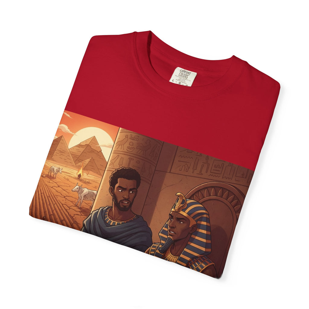 Joseph Talking with Pharoh