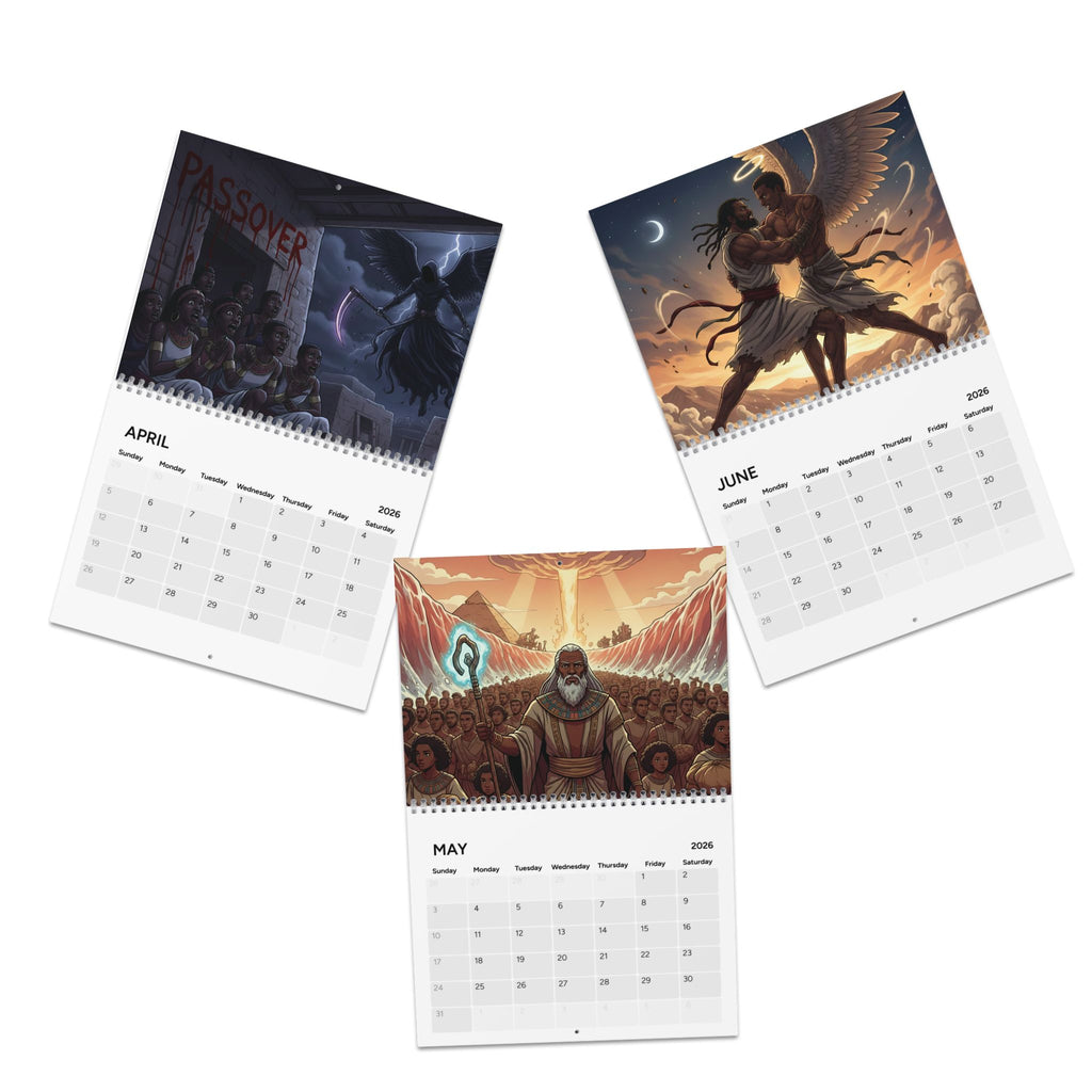 2026 Bible Anime Wall Calendar