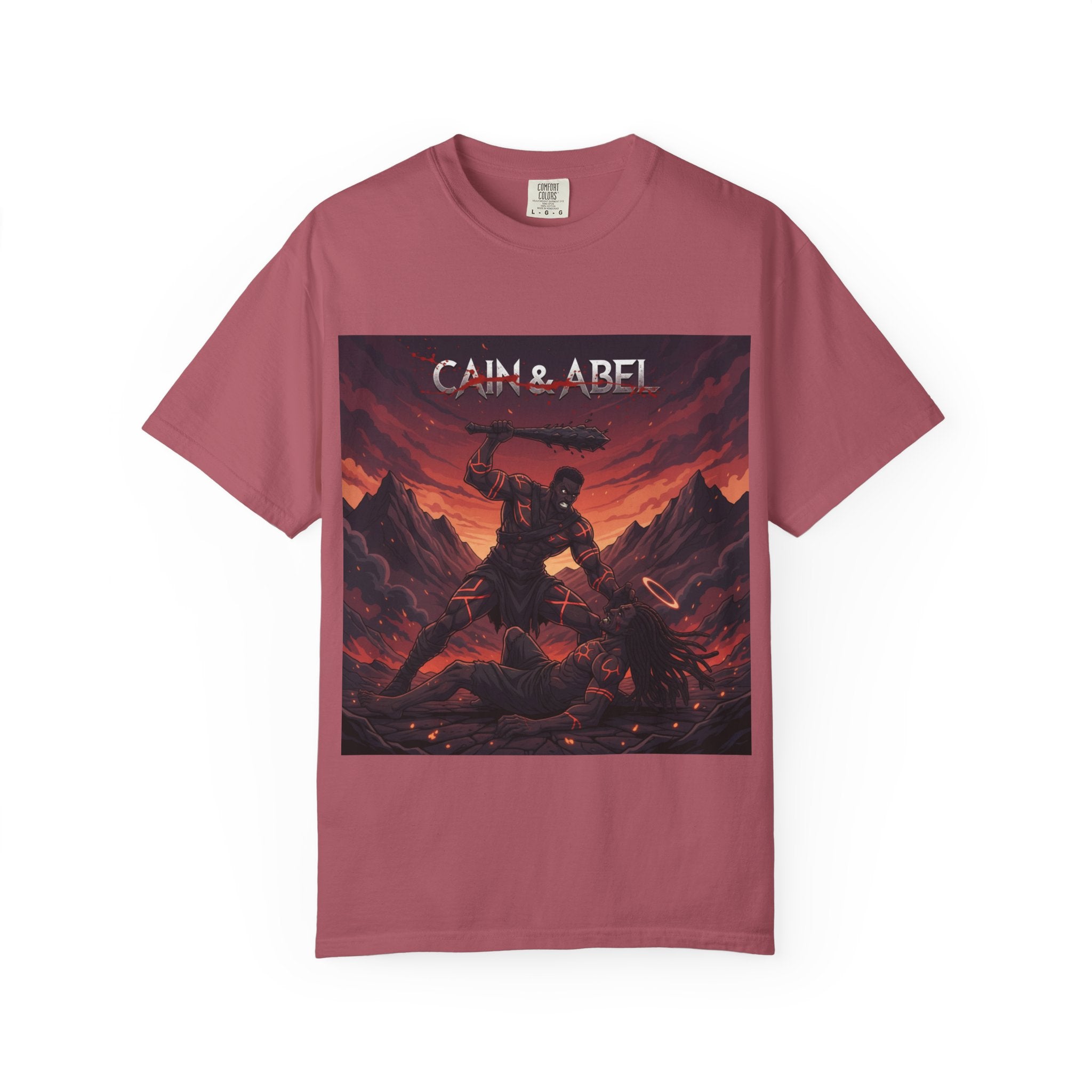 Cain Murdering Brother Abel