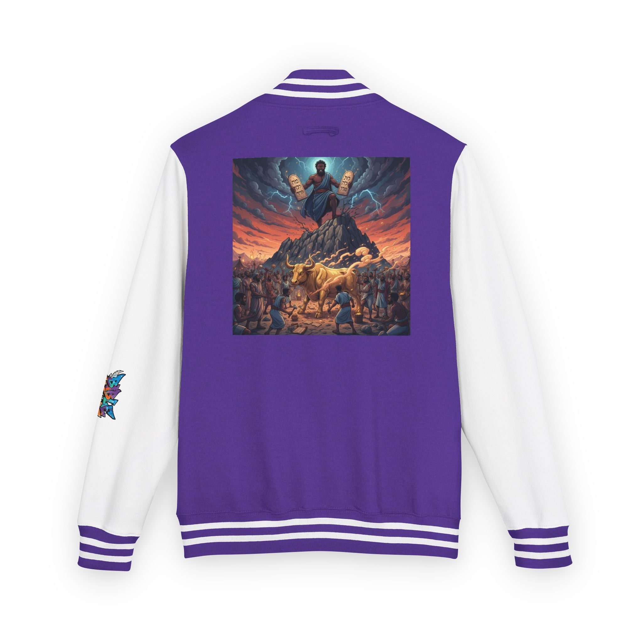 Moses Ten Commandments Letterman's jacket