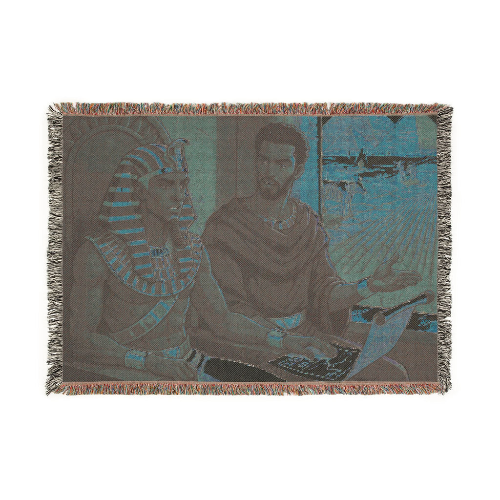Joseph & Pharaoh Throw Blanket
