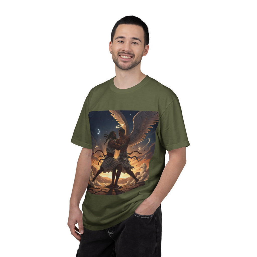 Jacob Wrestling Angel