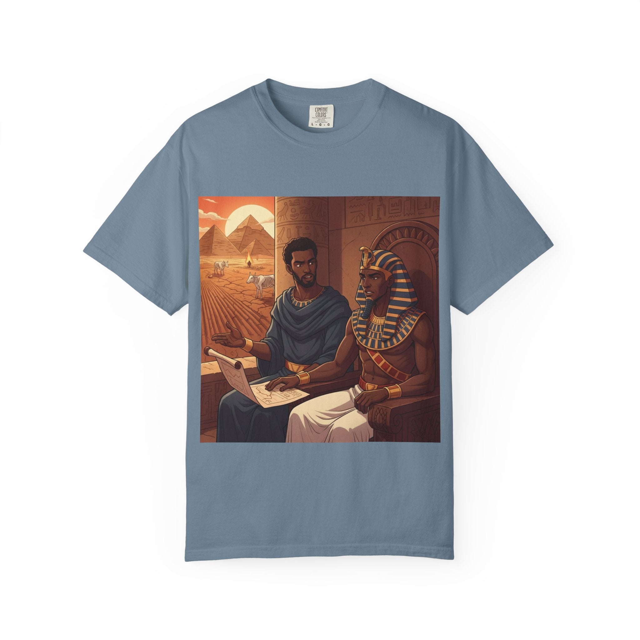 Joseph Talking with Pharoh