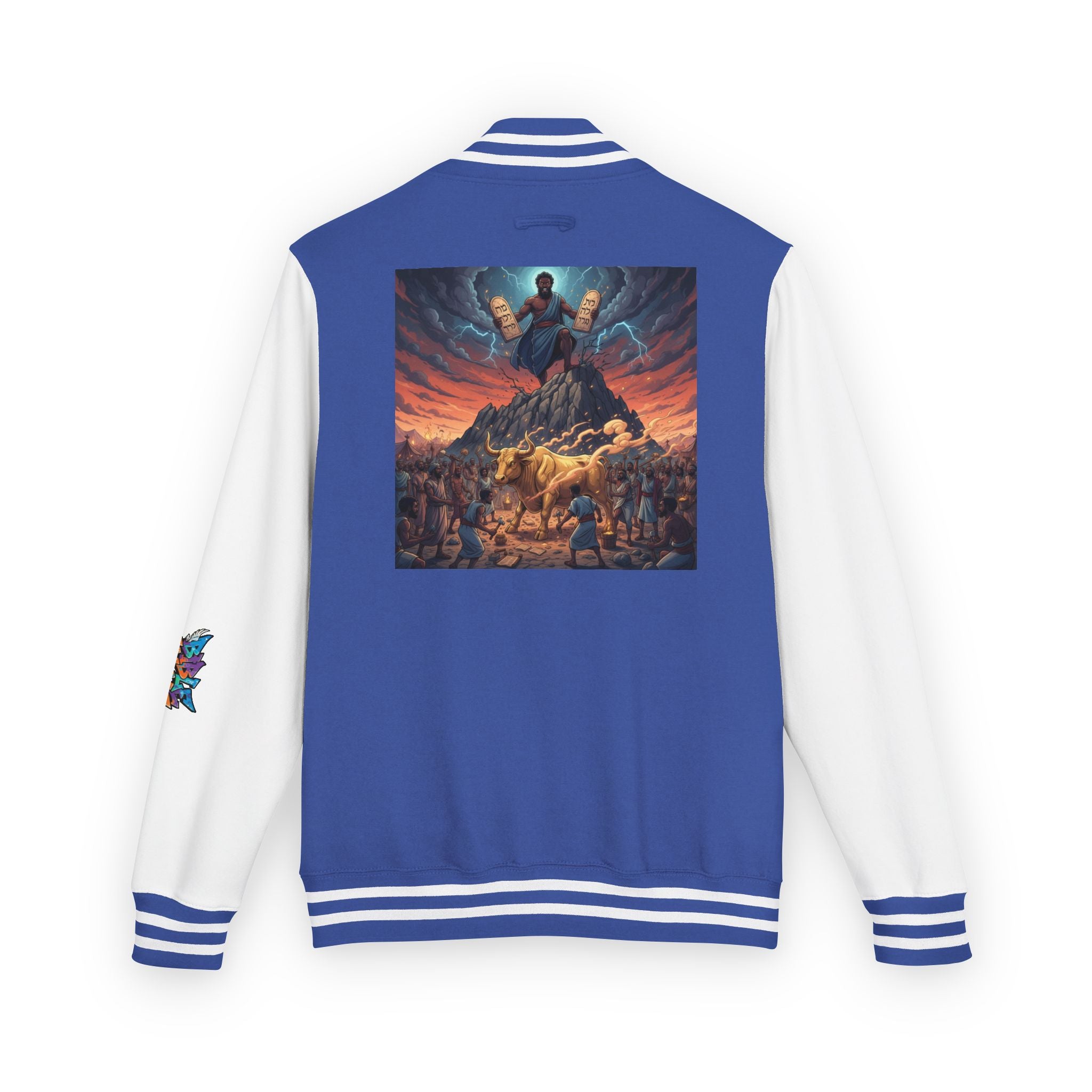 Moses Ten Commandments Letterman's jacket