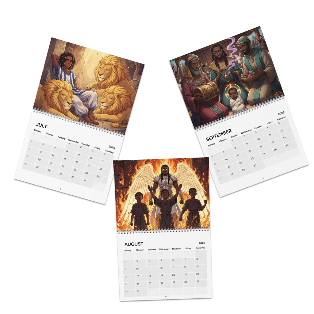 2026 Bible Anime Wall Calendar