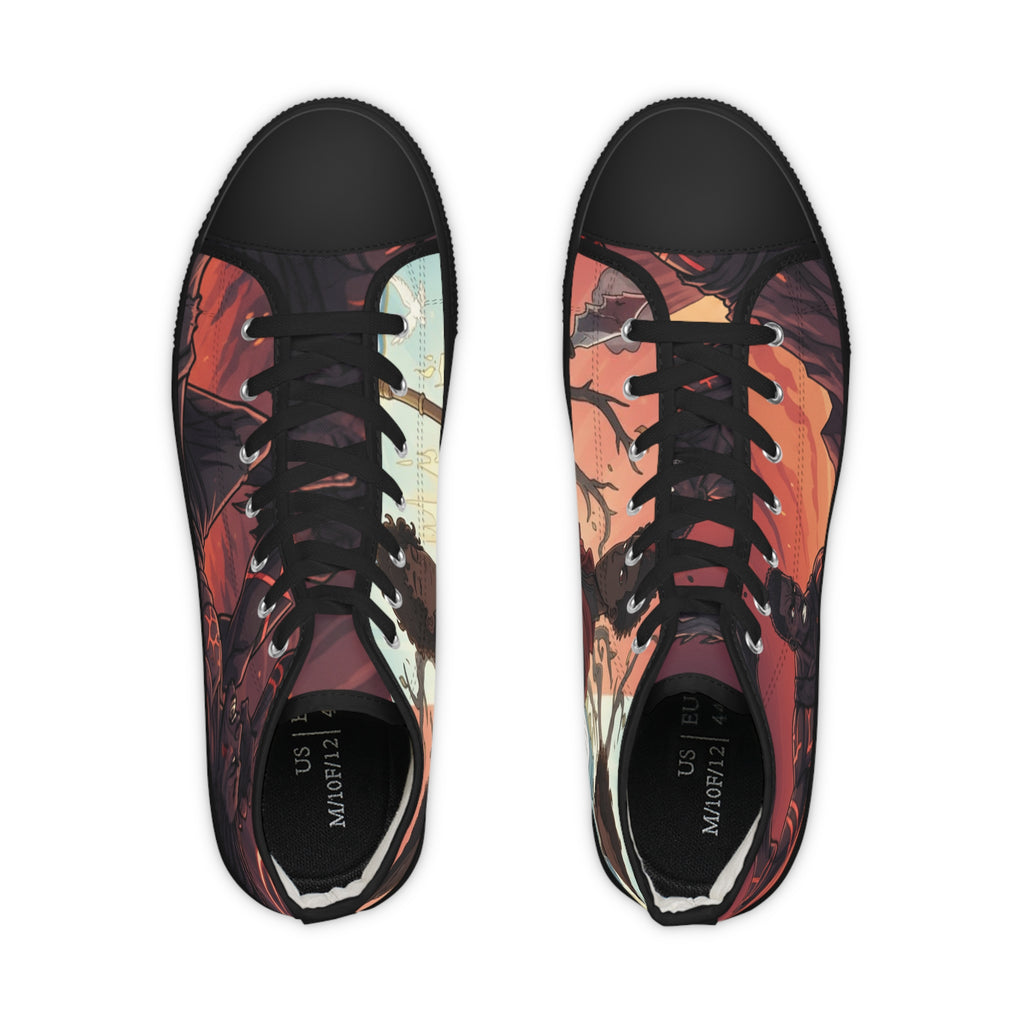 Cain Vs Abel high top sneakers.