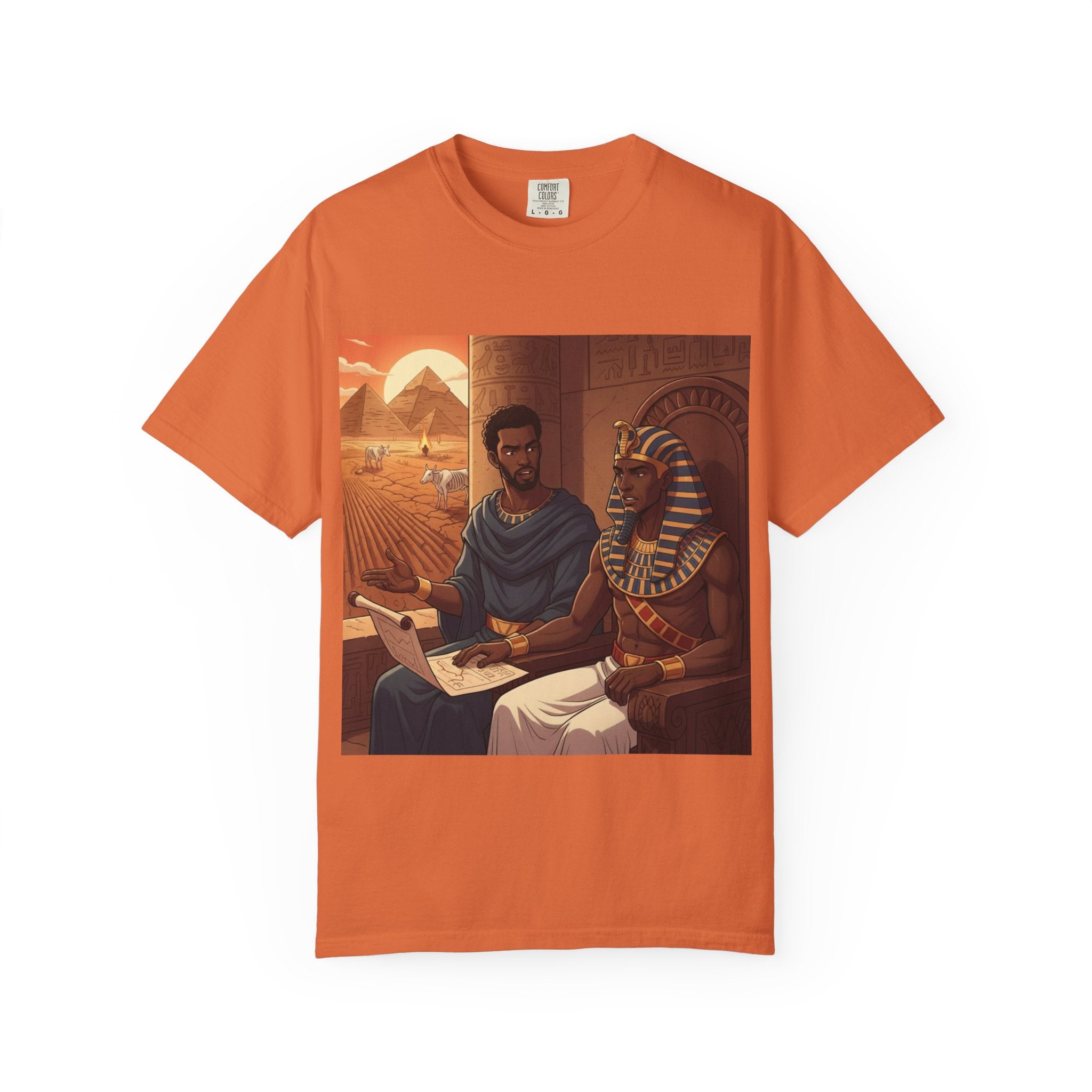 Joseph Talking with Pharoh