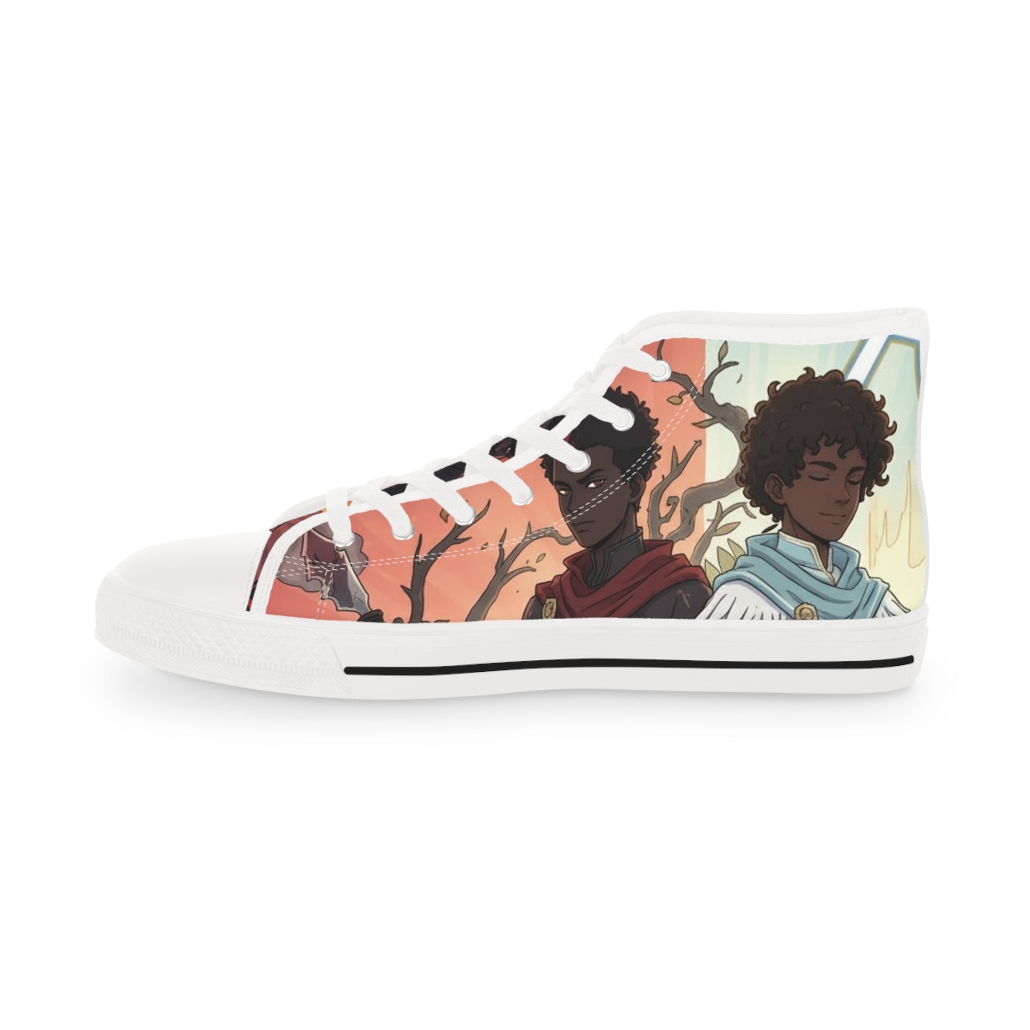 Cain Vs Abel high top sneakers.