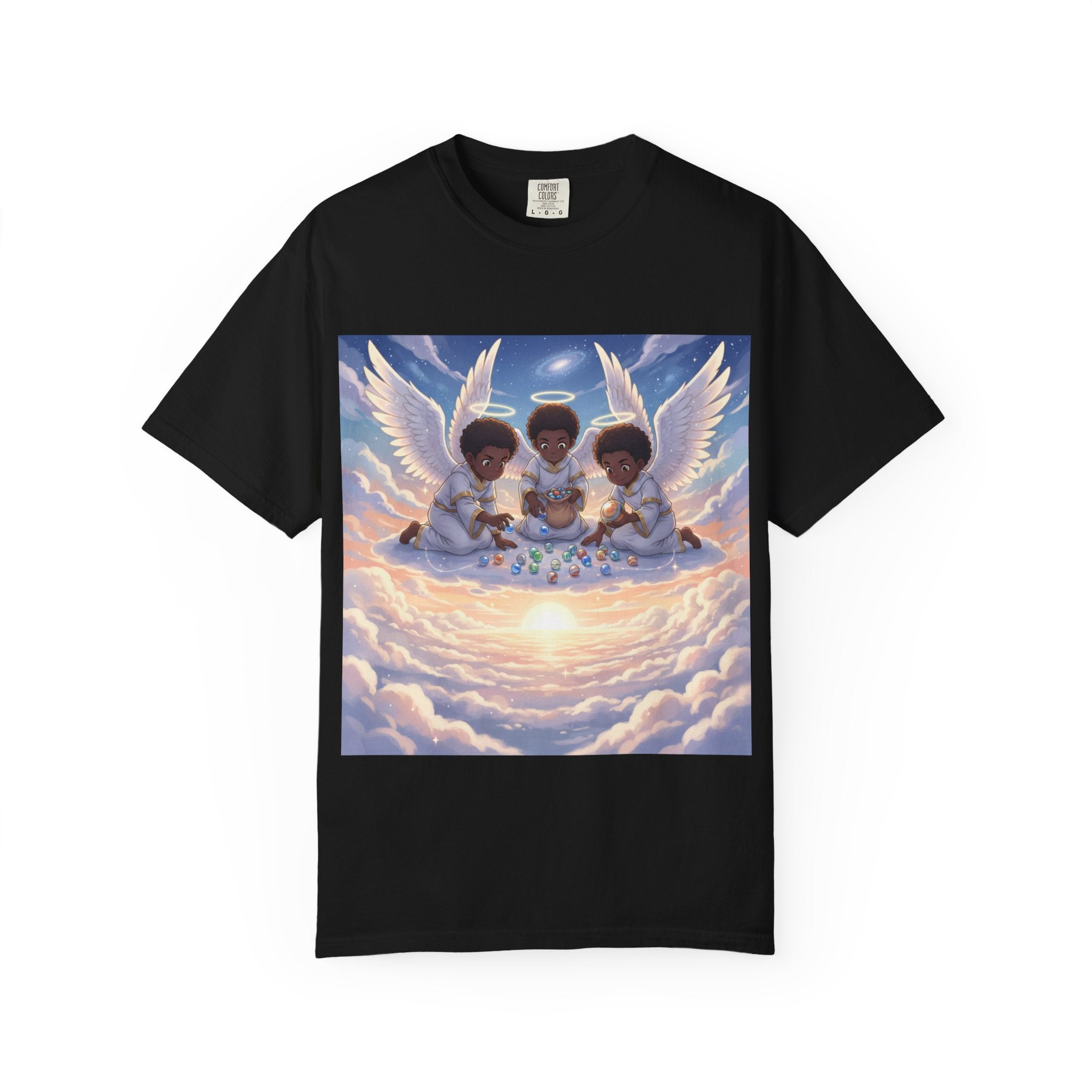 Baby Angels Playing Marbles