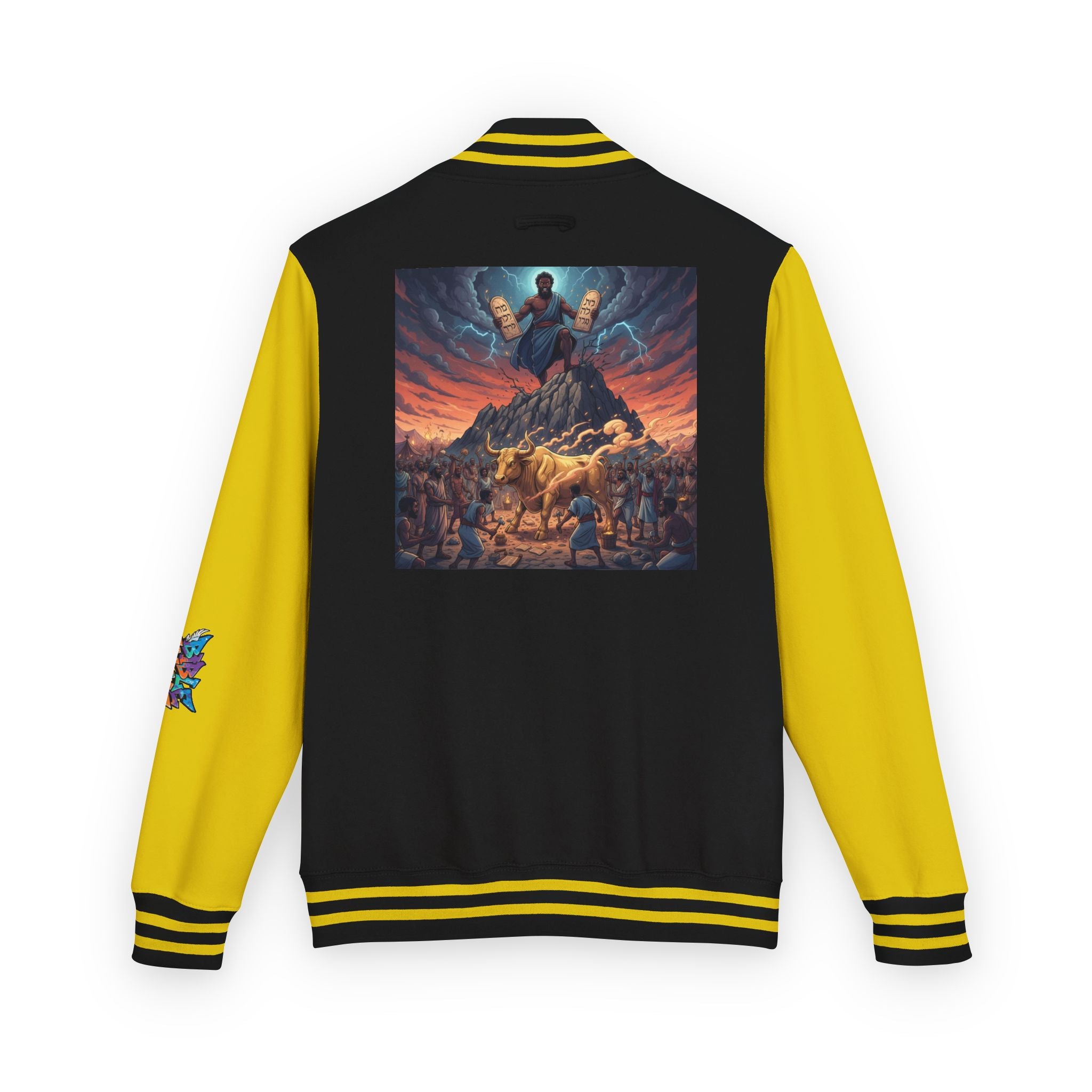 Moses Ten Commandments Letterman's jacket