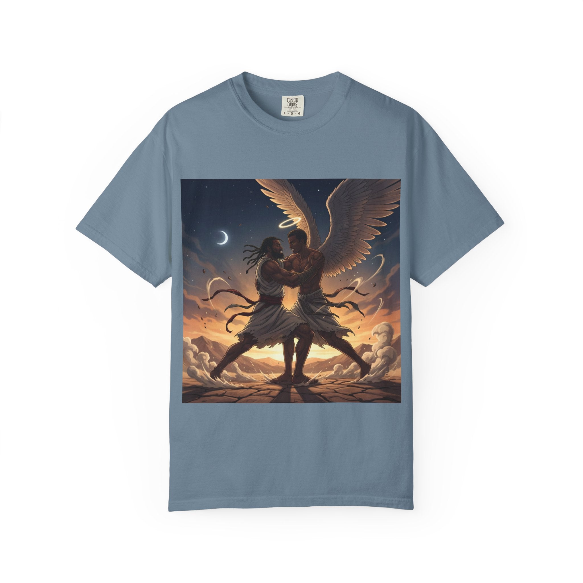 Jacob Wrestling Angel