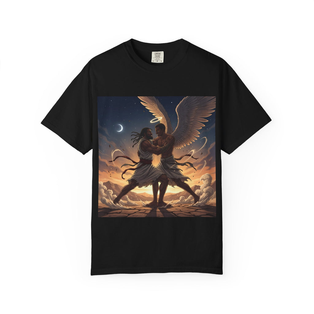 Jacob Wrestling Angel