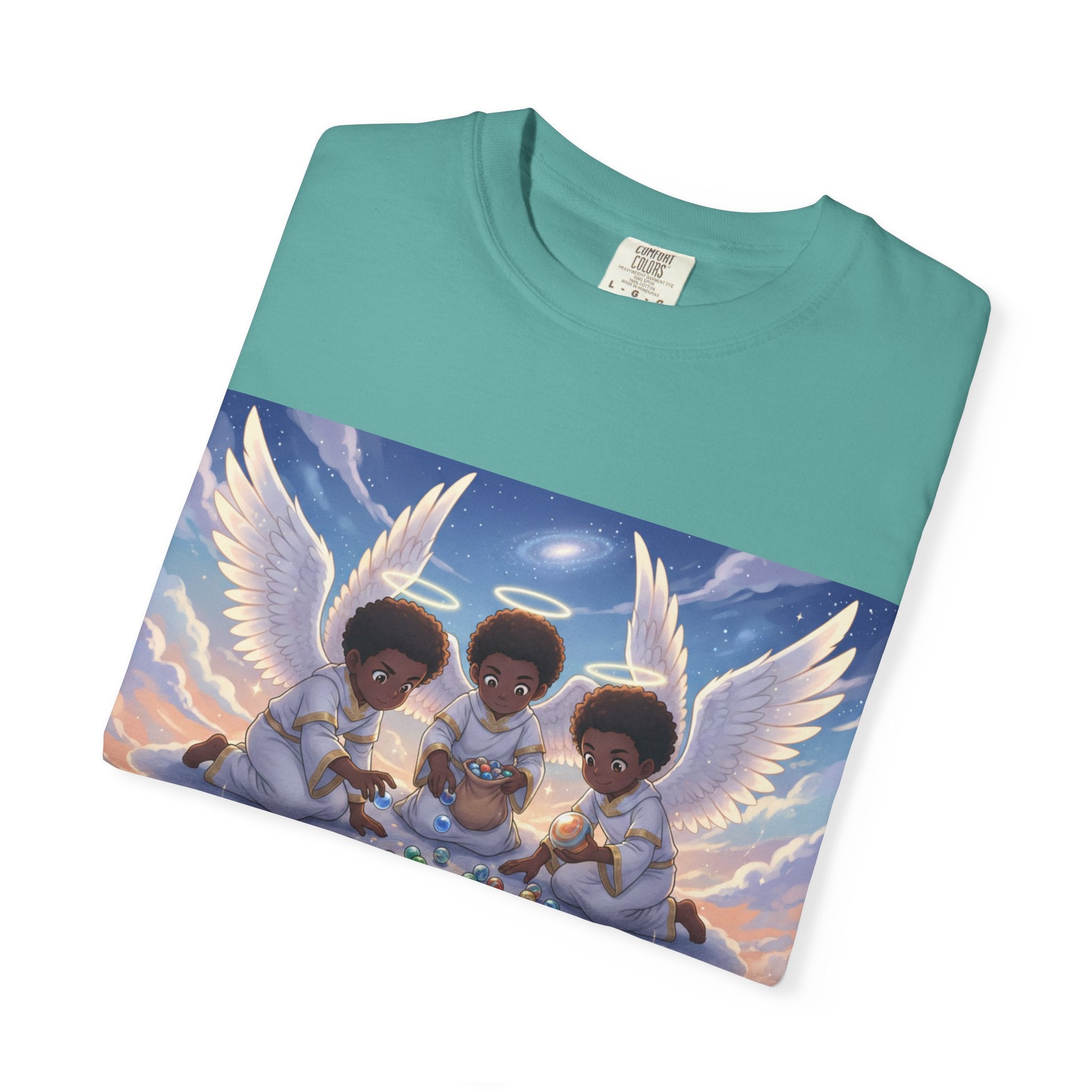 Baby Angels Playing Marbles