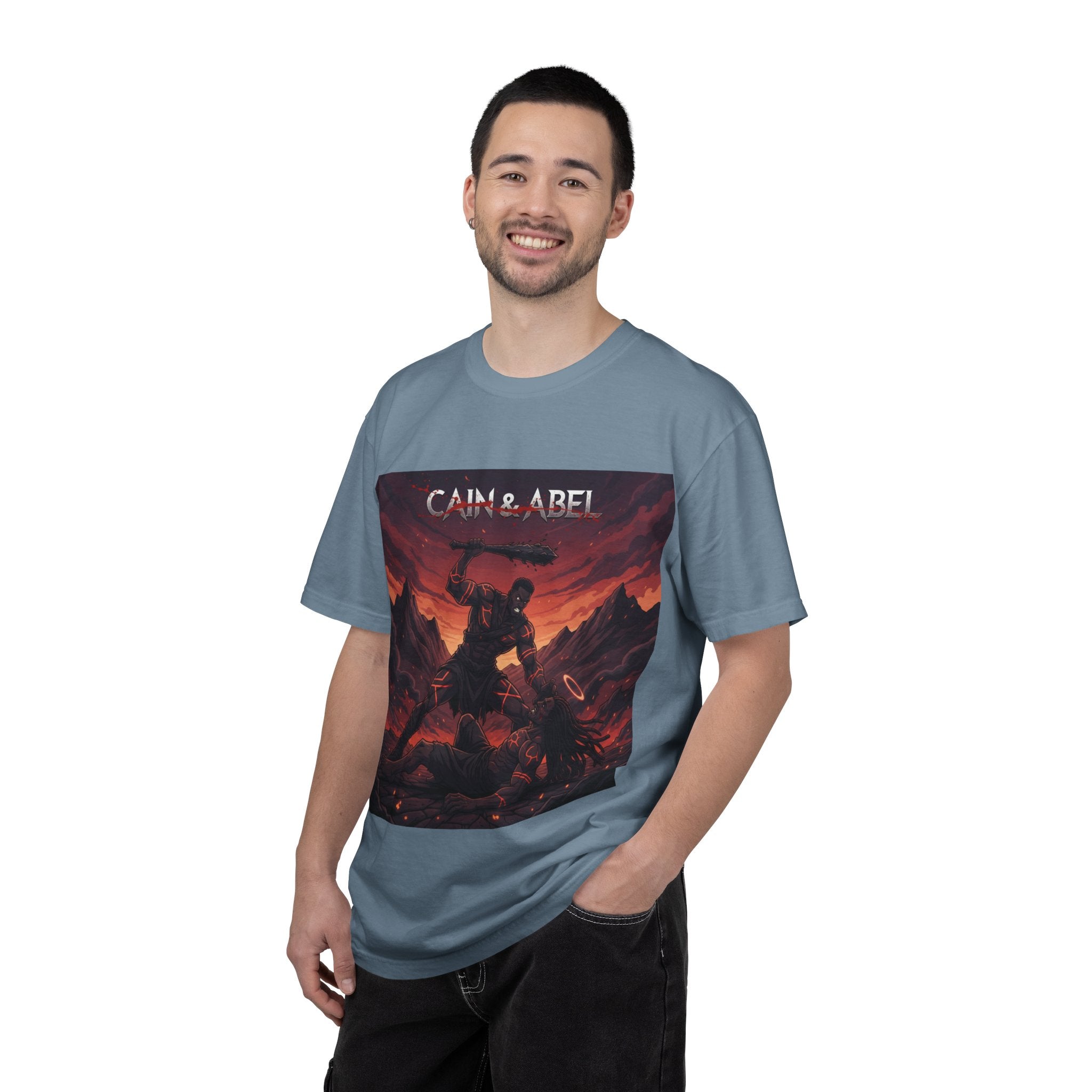 Cain Murdering Brother Abel