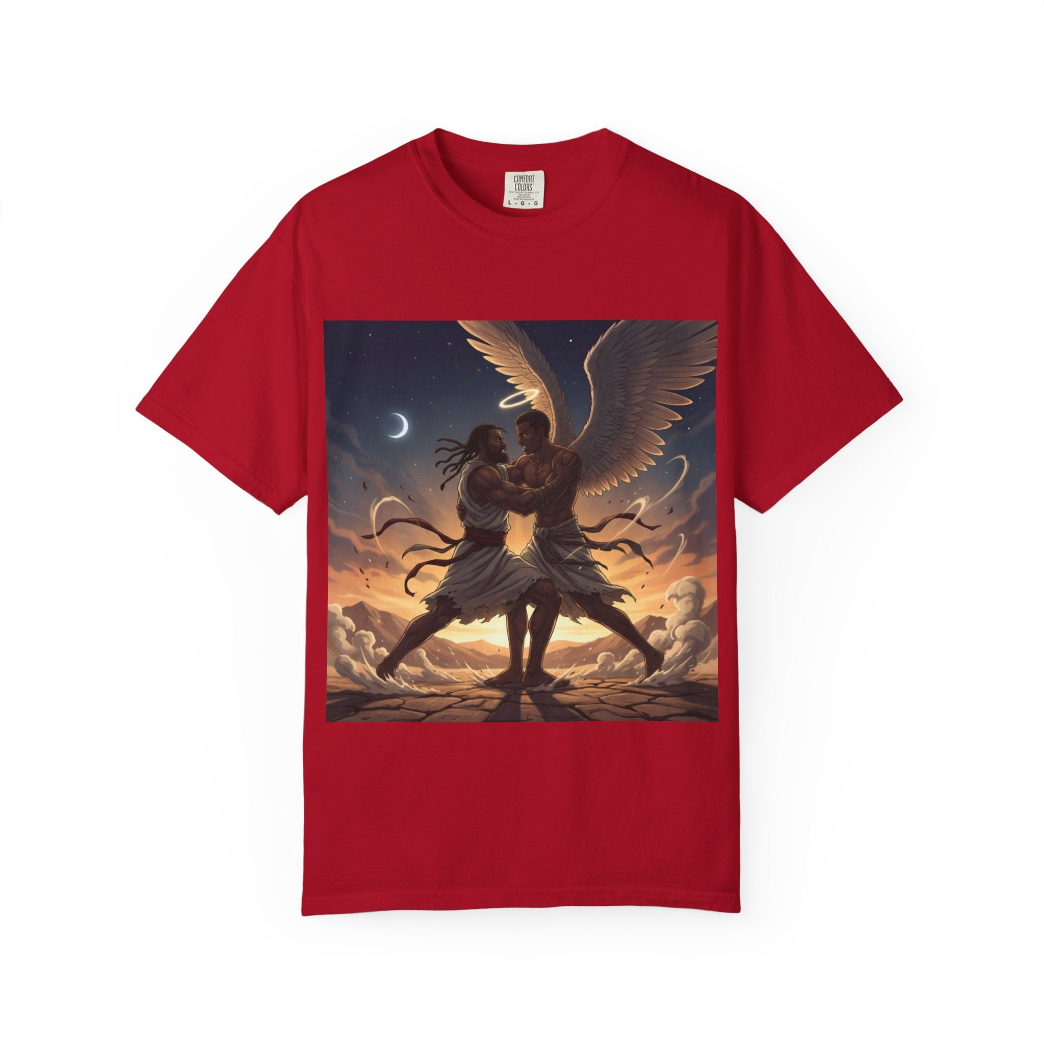 Jacob Wrestling Angel