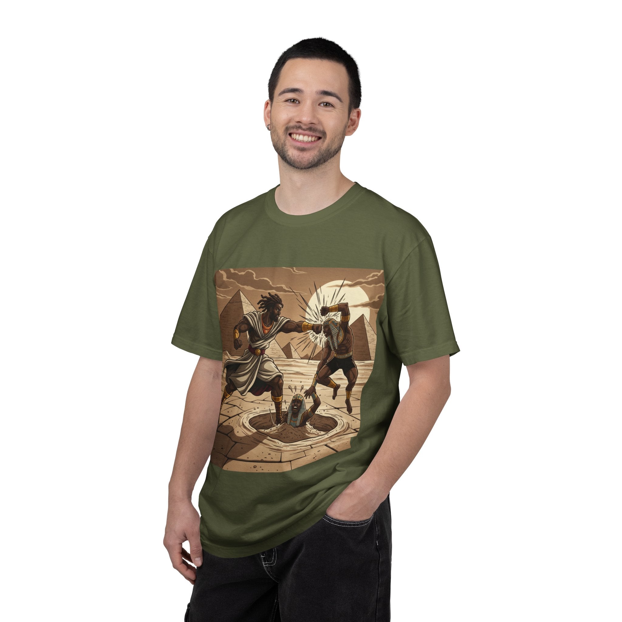 Moses Beating Egyptian