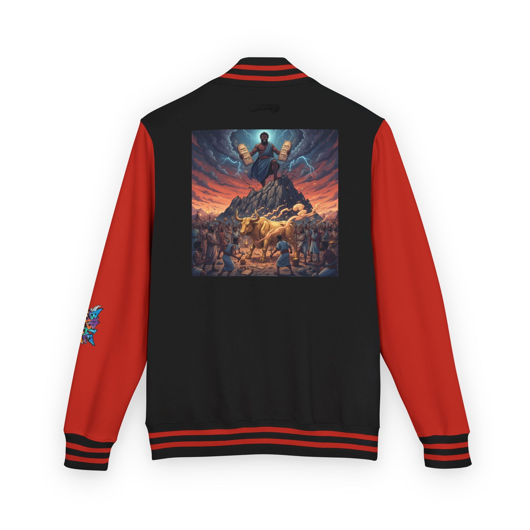 Moses Ten Commandments Letterman's jacket