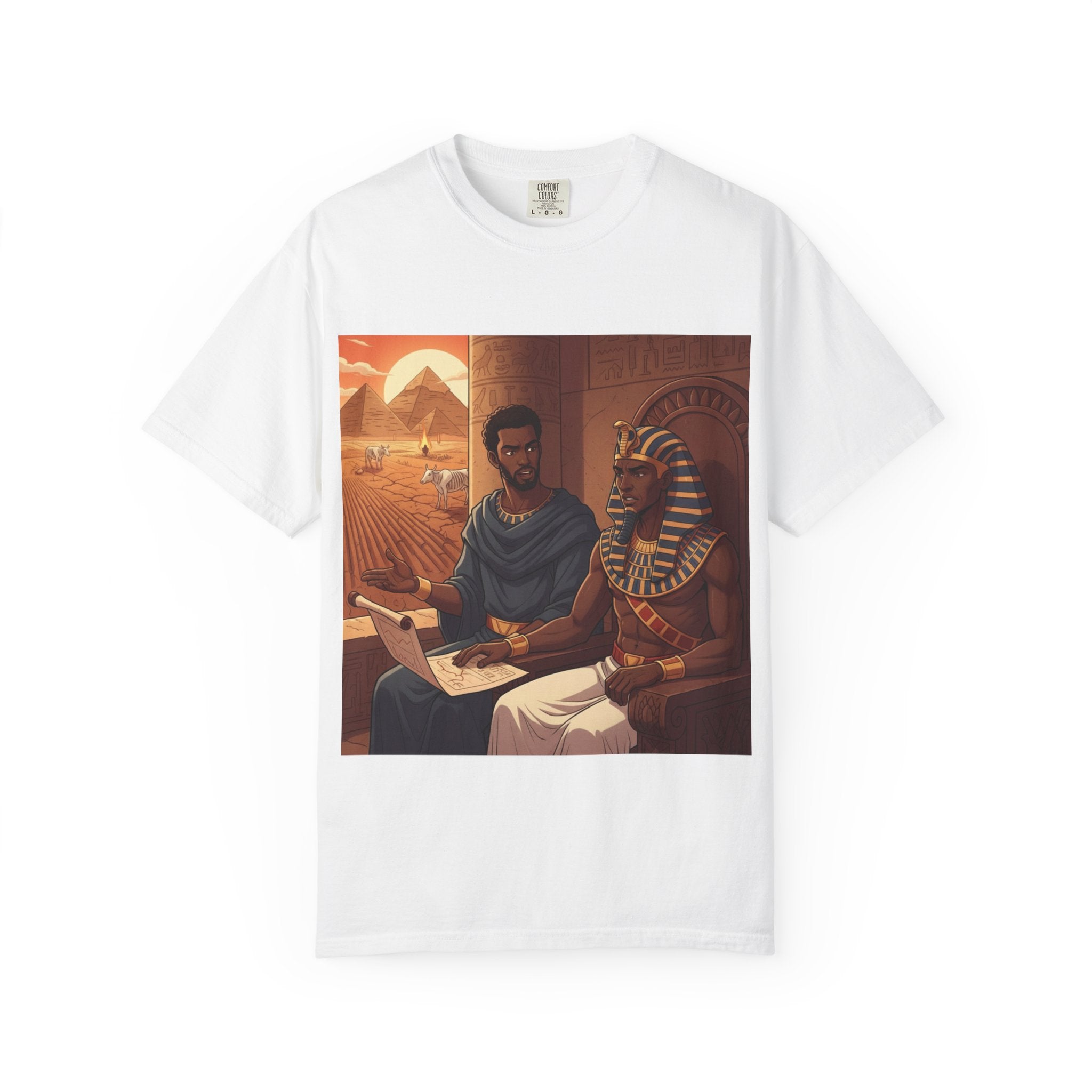 Joseph Talking with Pharoh