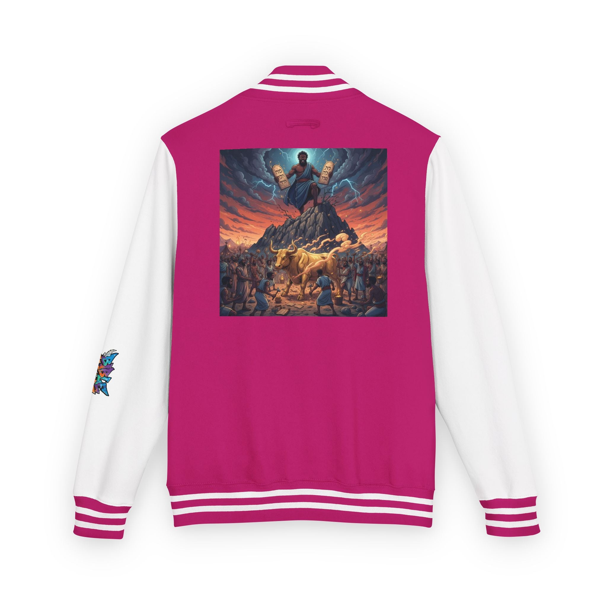 Moses Ten Commandments Letterman's jacket