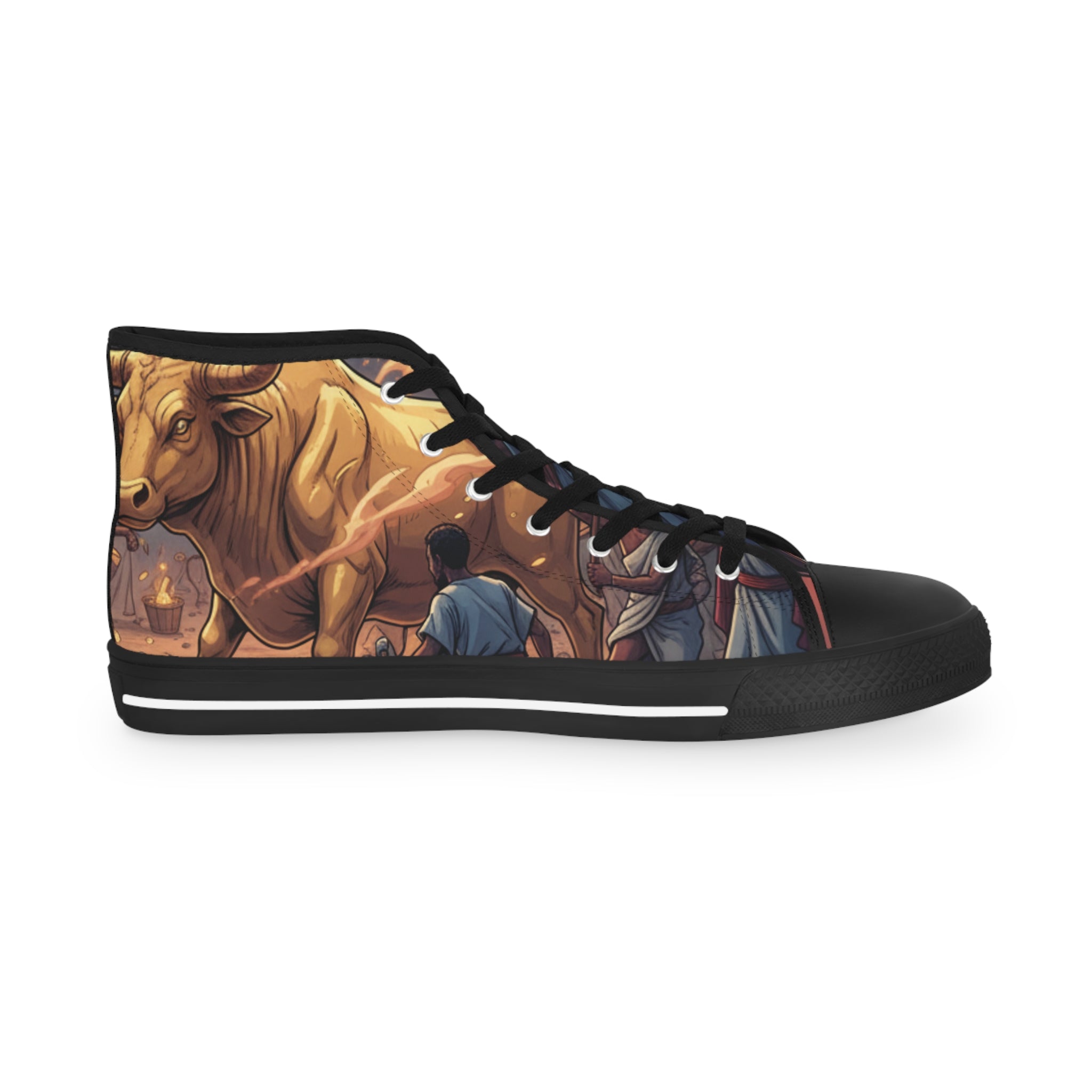 Moses Ten Commandments High Top Sneakers
