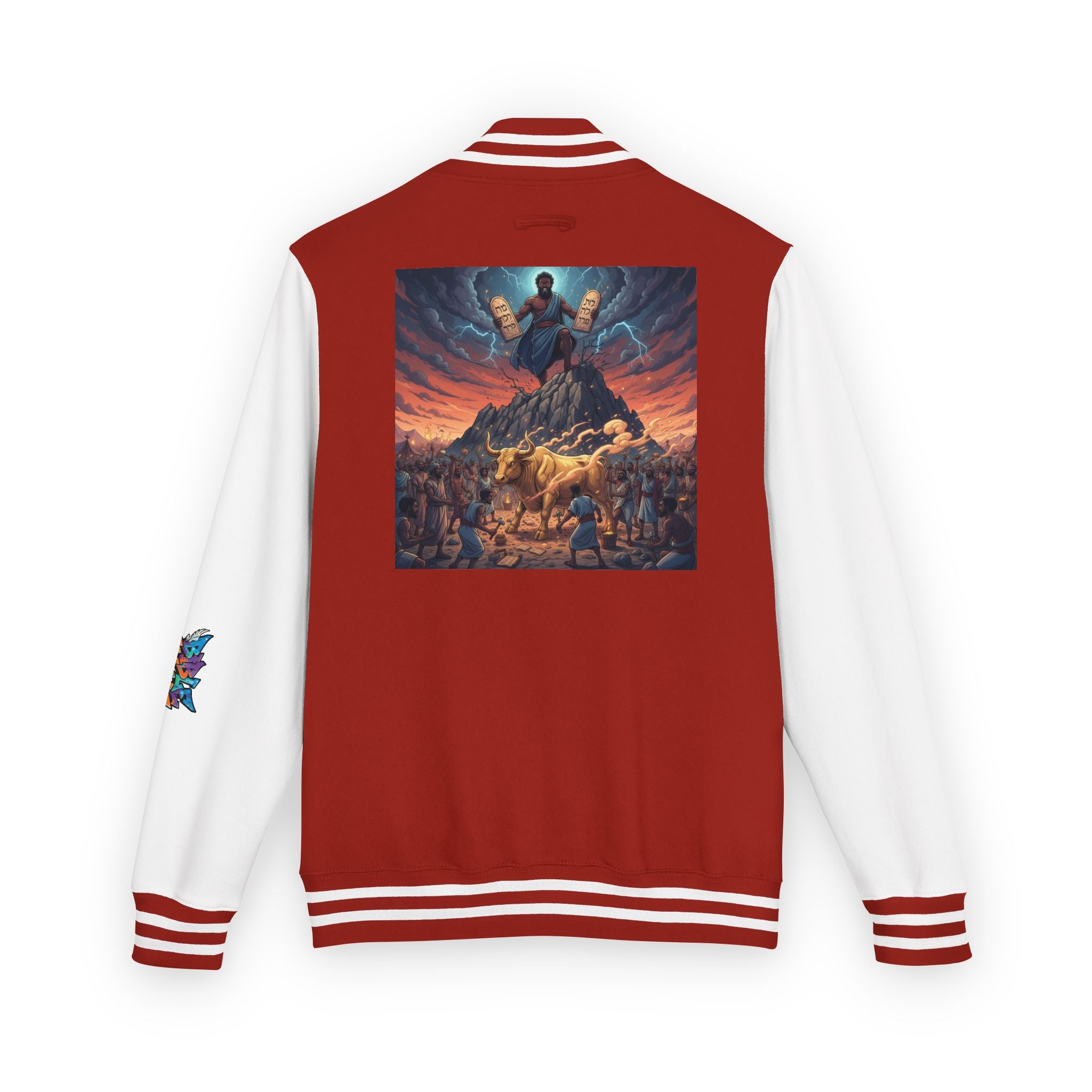 Moses Ten Commandments Letterman's jacket