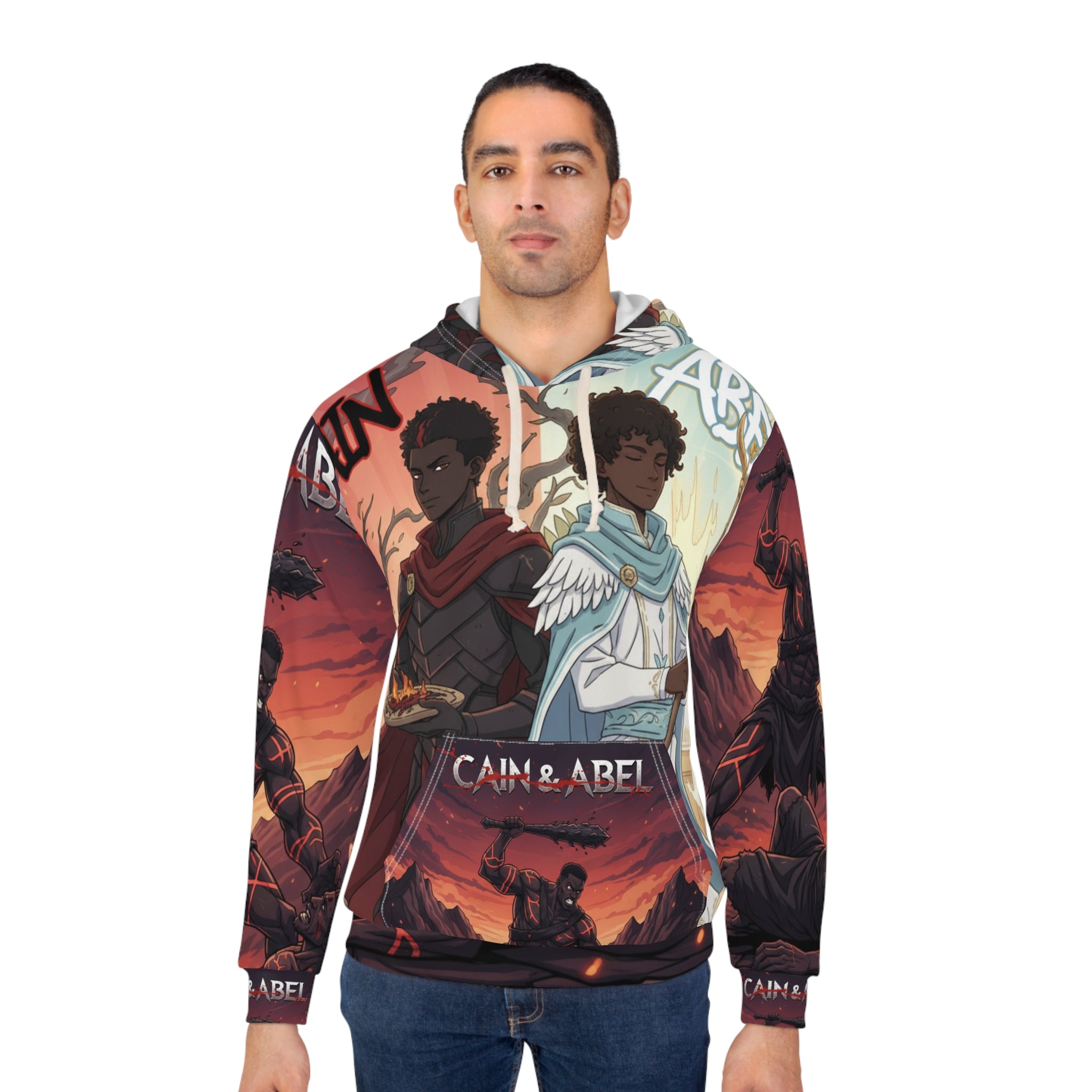 Cain Vs Abel Graphic Hoodie