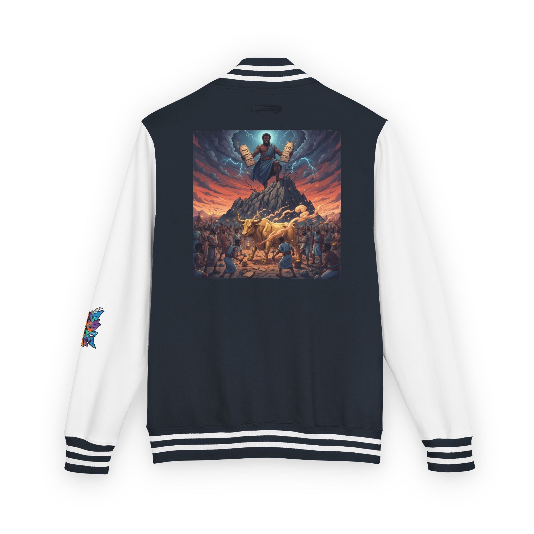 Moses Ten Commandments Letterman's jacket