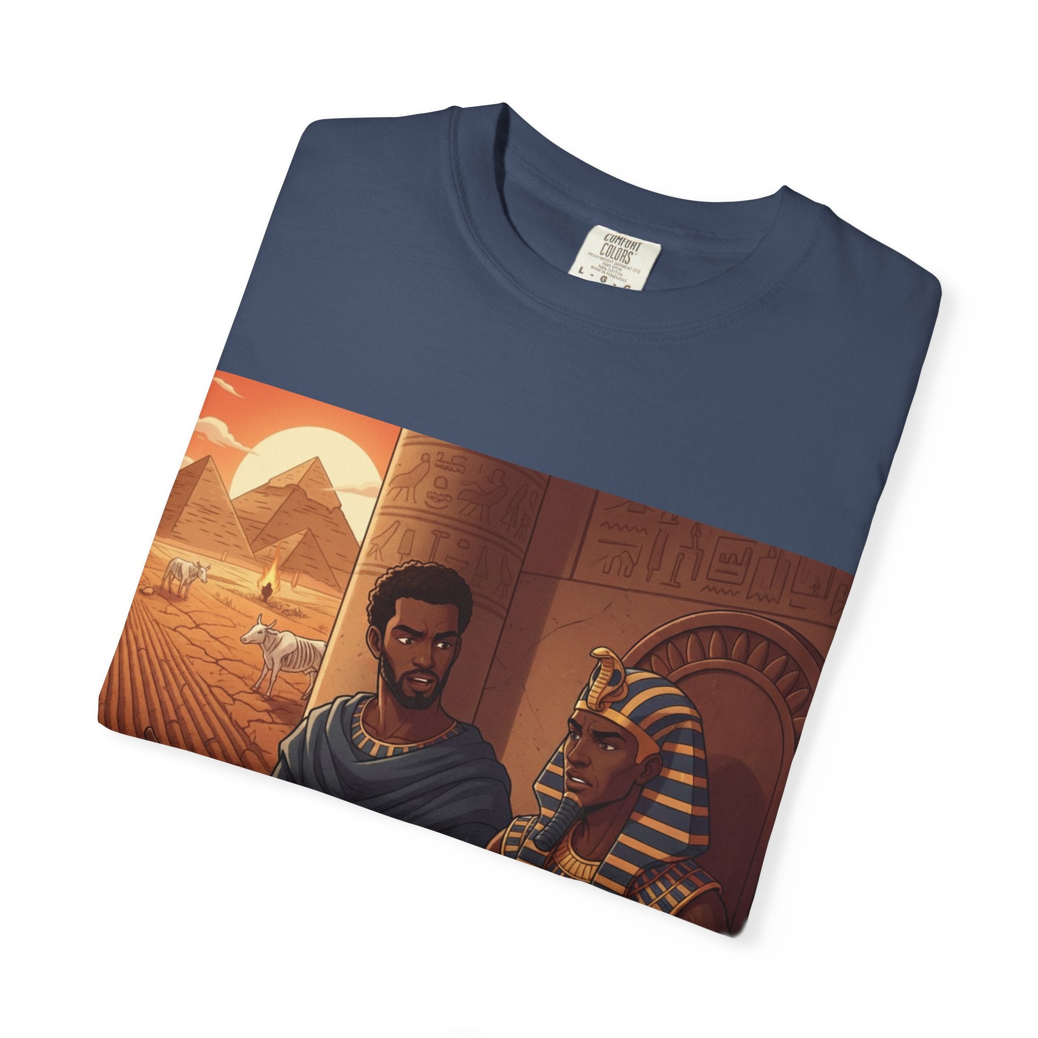 Joseph Talking with Pharoh