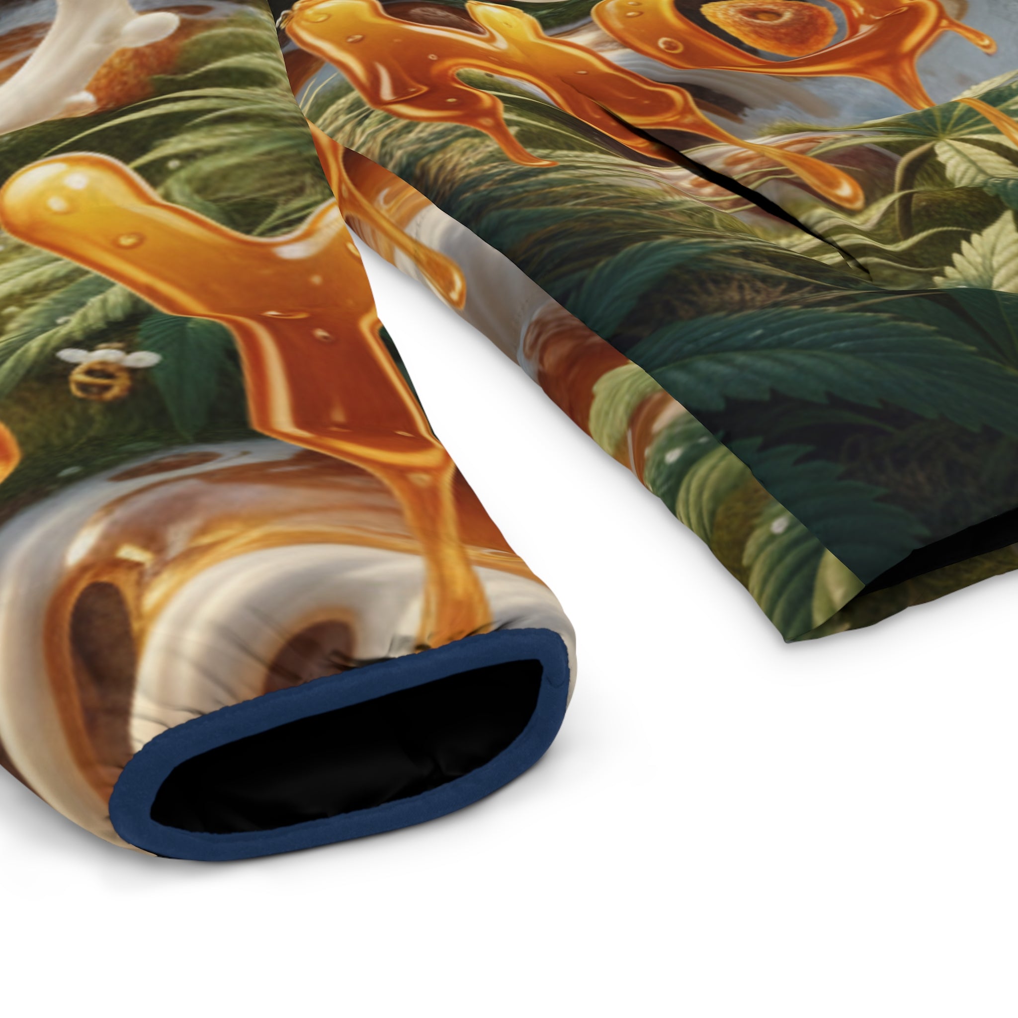 Milk & Honey Puffer Jacket AOP