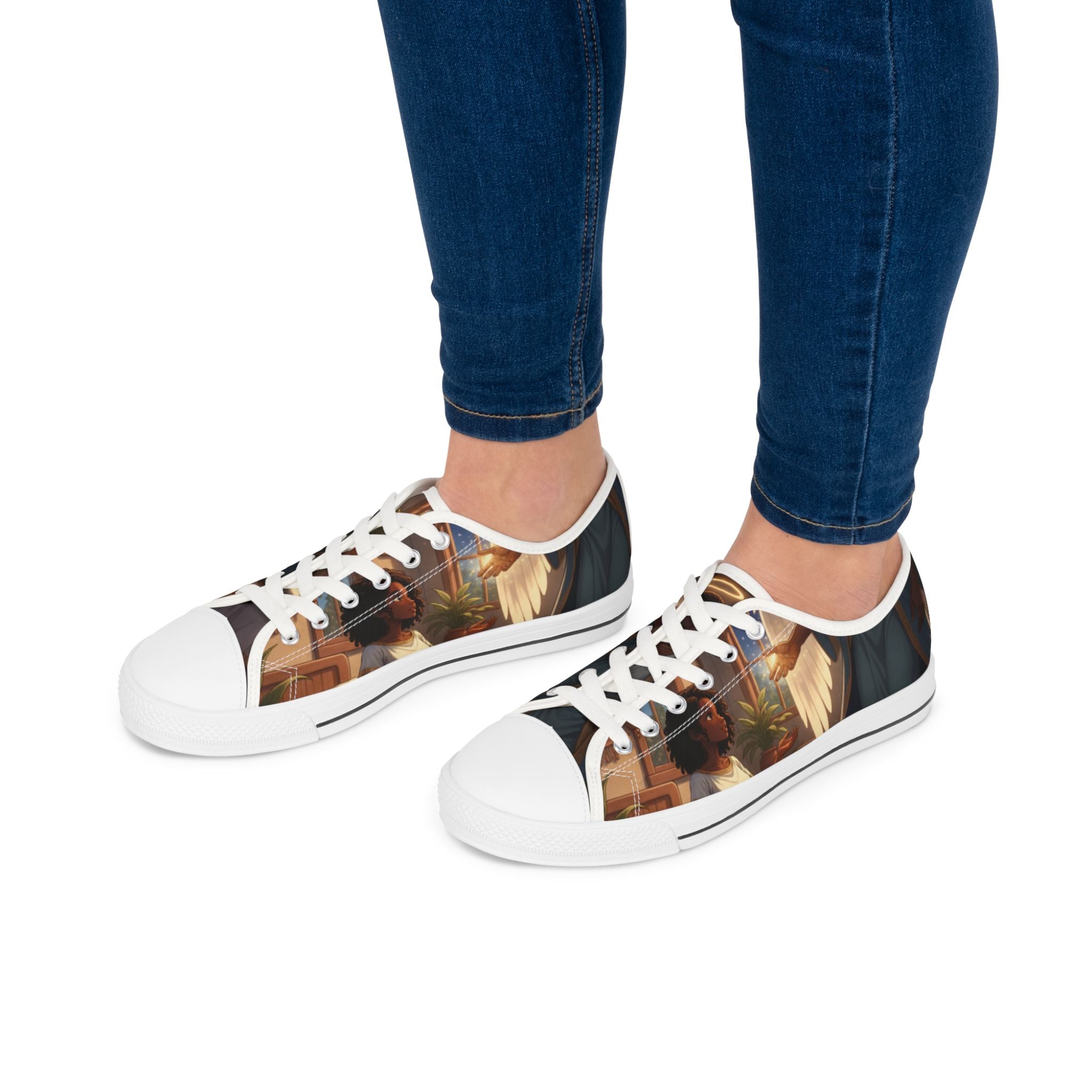 Mary And Angel Gabriel Low Top Sneakers