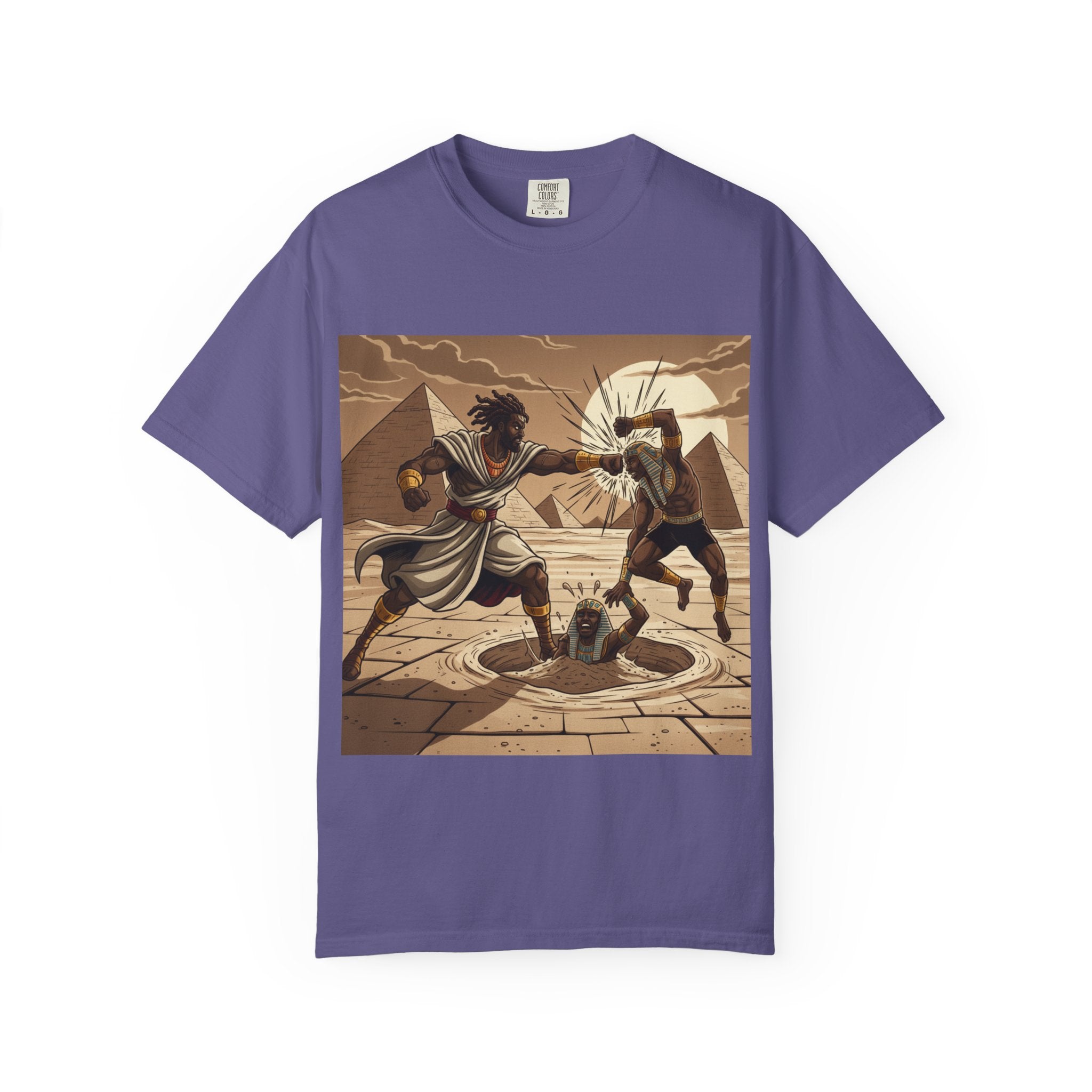 Moses Beating Egyptian