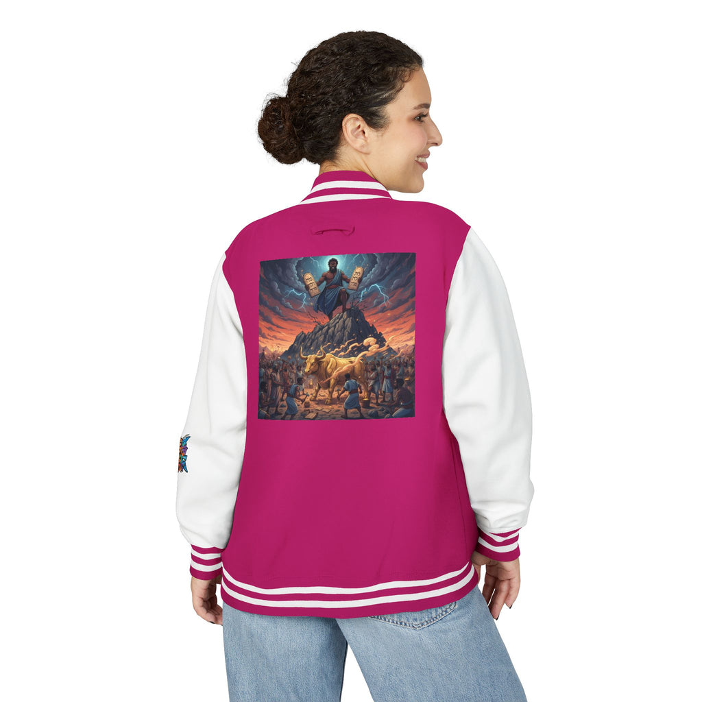 Moses Ten Commandments Letterman's jacket