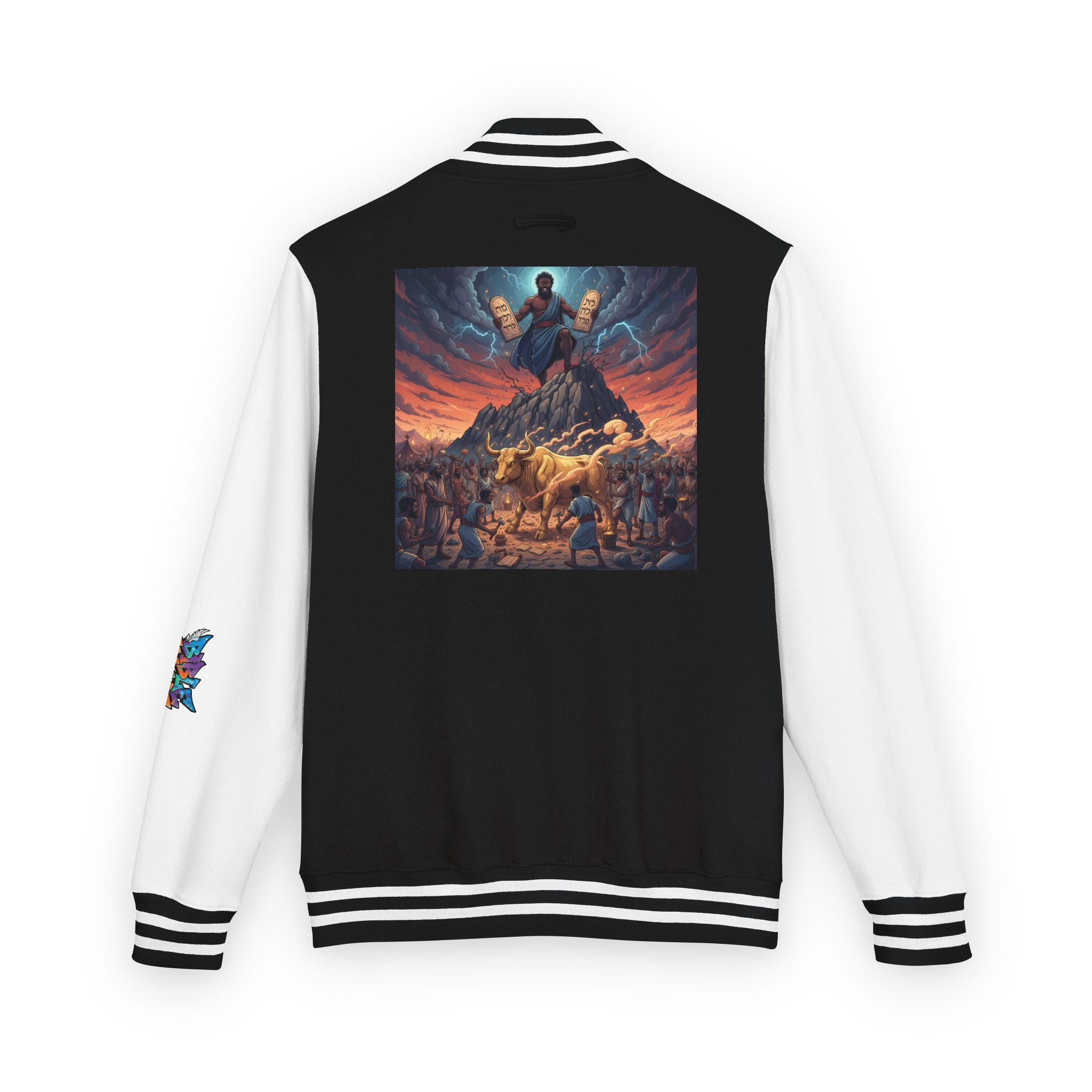 Moses Ten Commandments Letterman's jacket