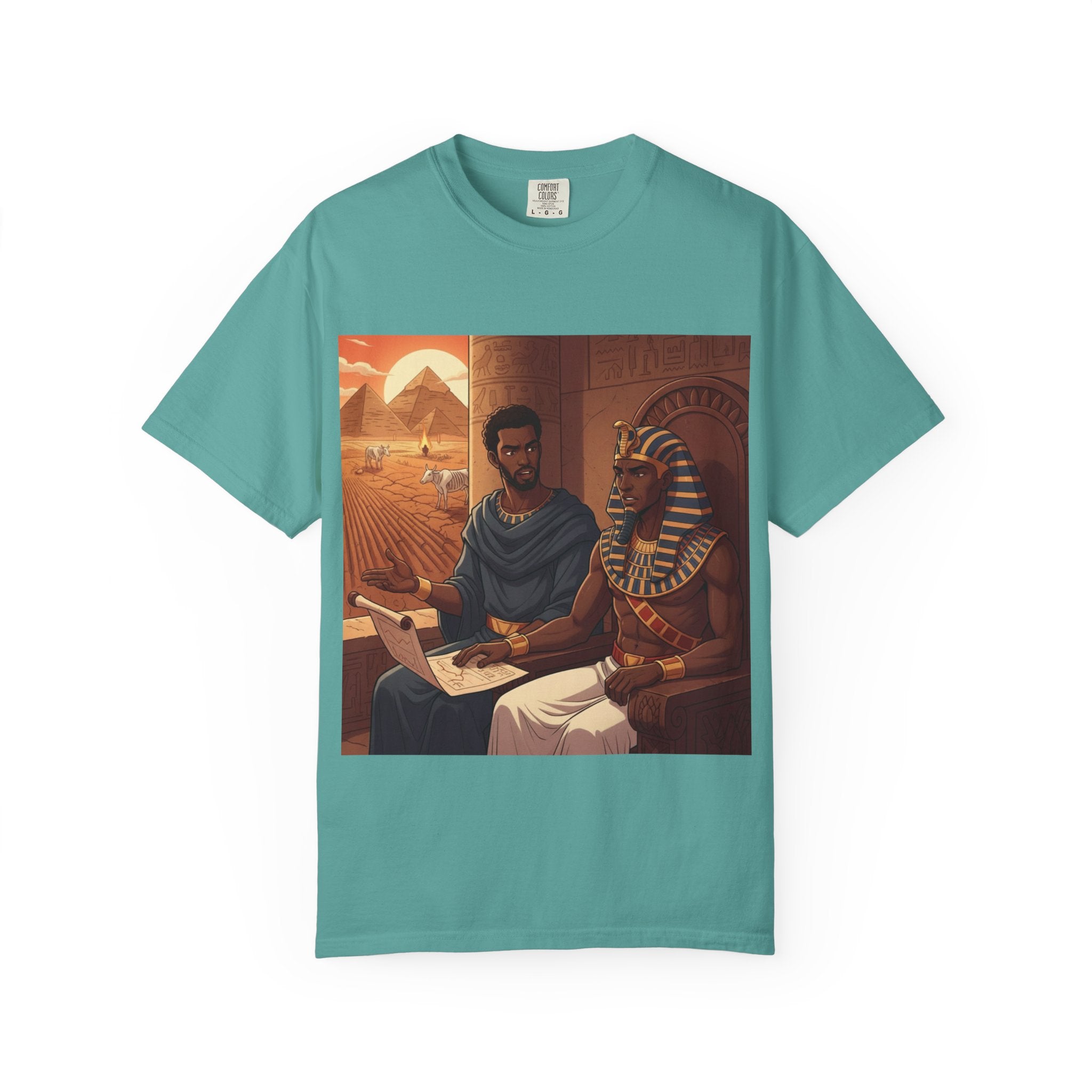 Joseph Talking with Pharoh