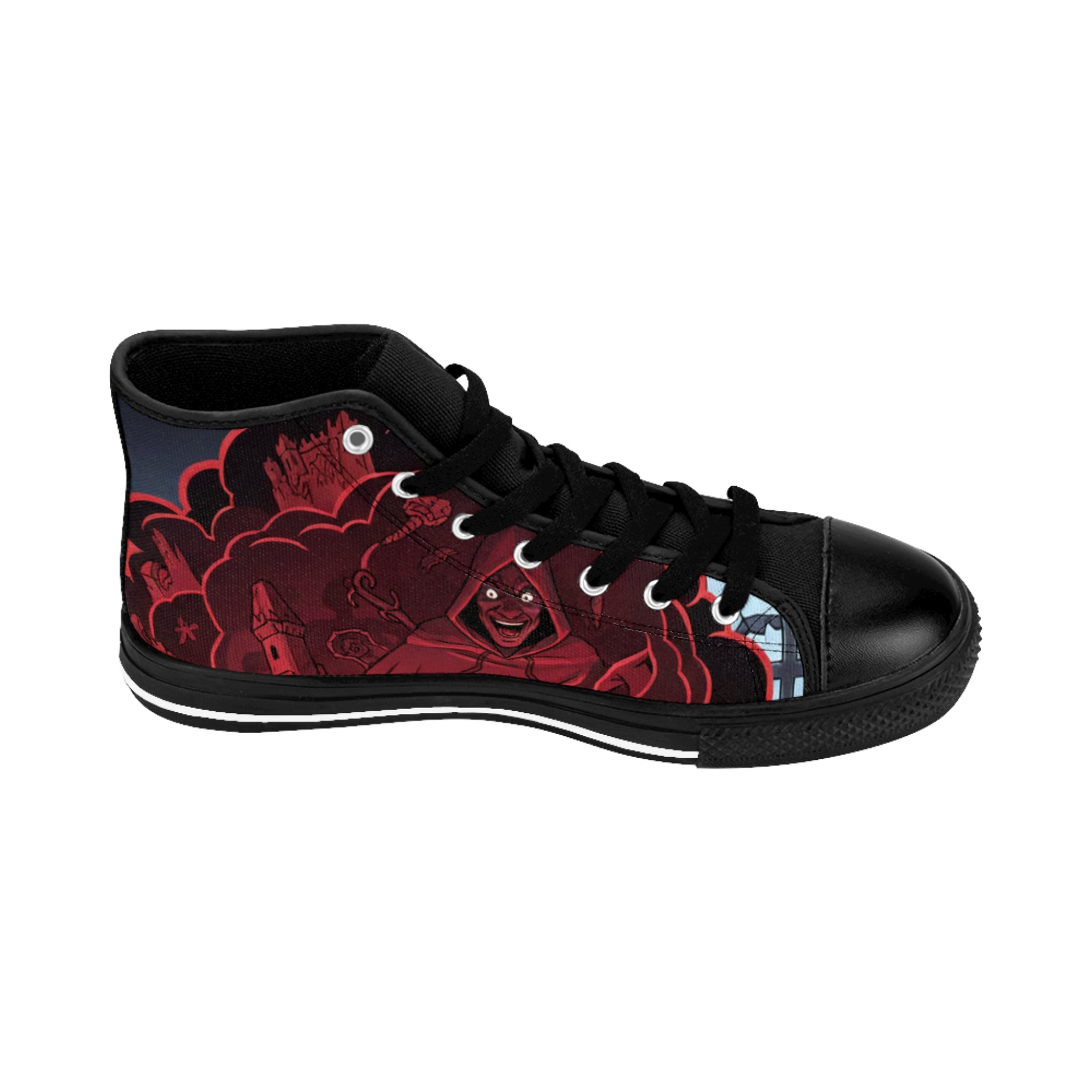 Queen Esther illustrated High-Top Graphic Sneakers